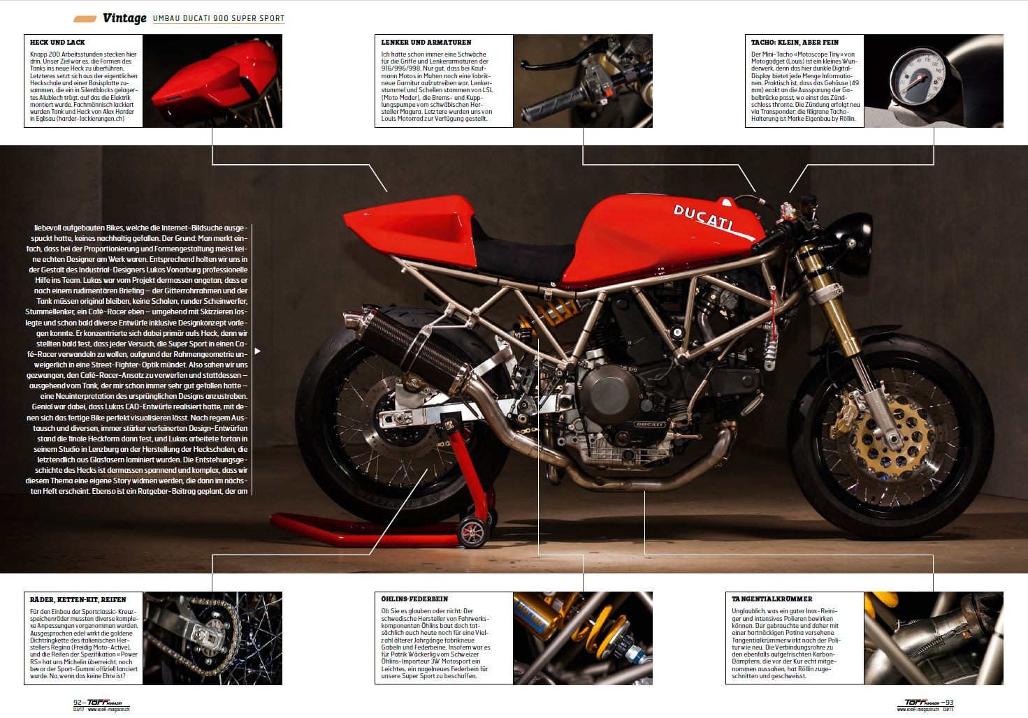 DUCATI 900 SS (Supersport) USD - Exklusiver Café Racer Umbau-image-12