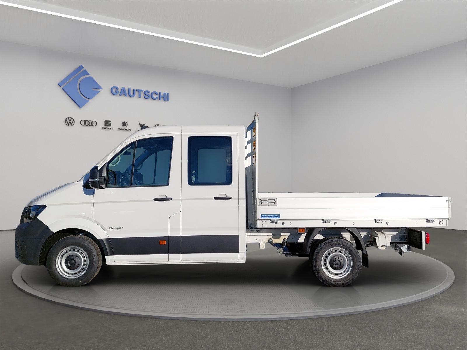 VW Crafter Chassi Doka 3640 mit Brücke-image-1