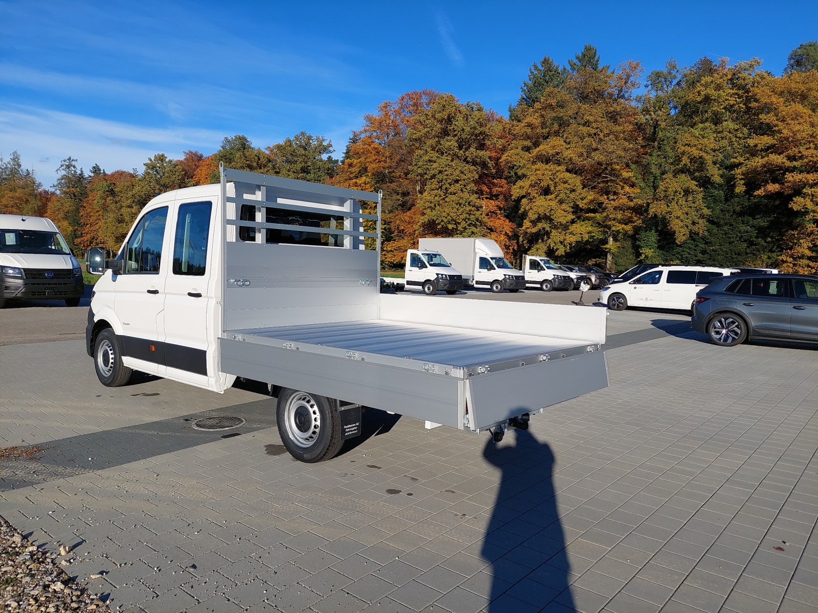 VW Crafter Chassi Doka 3640 mit Brücke-image-9