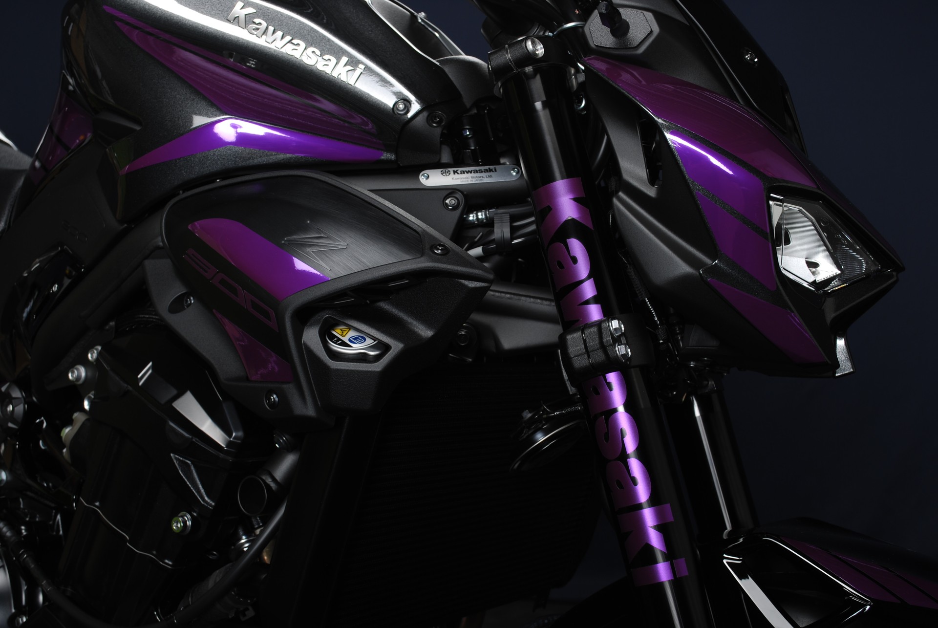 KAWASAKI Z 900 (70kW) MY26 - Sonderumbau Teilfoliert-image-6