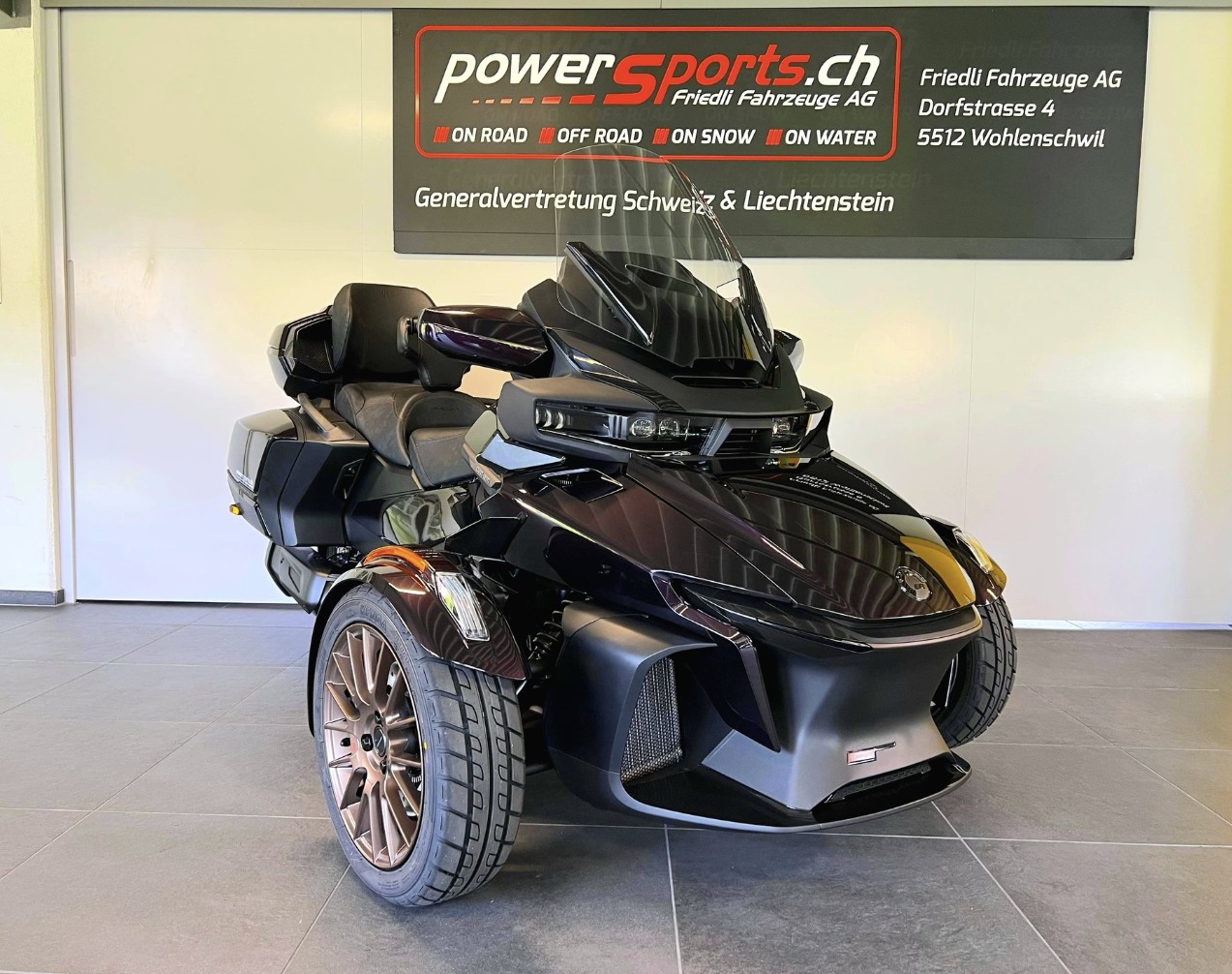 CAN-AM Spyder RT-LTD Sea Sky Edition SE6-image-0