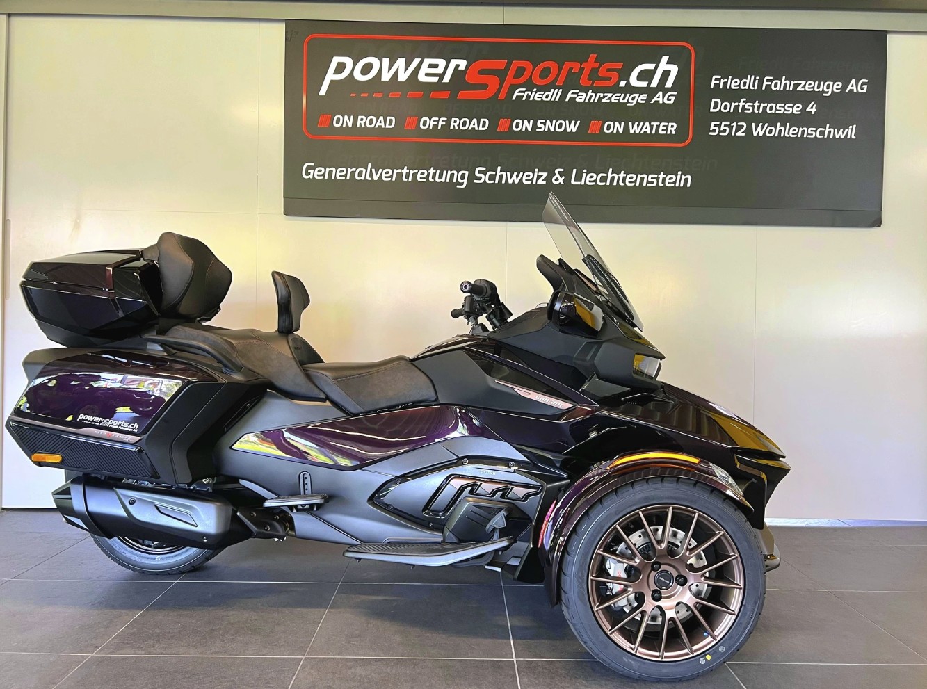 CAN-AM Spyder RT-LTD Sea Sky Edition SE6-image-4
