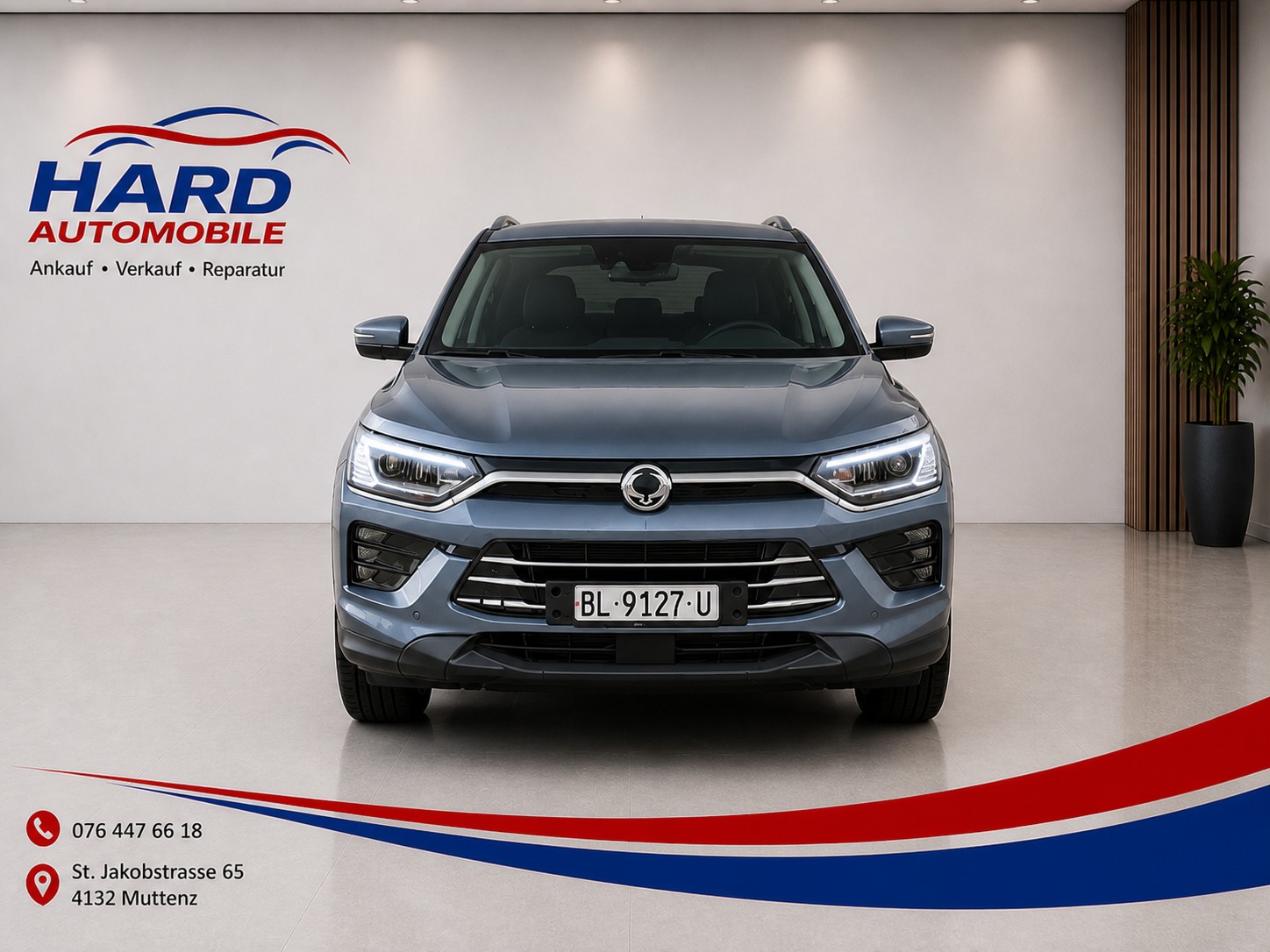 KGM-SsangYong Korando 1.5 T GDI Blackline 4WD Automat-image-1