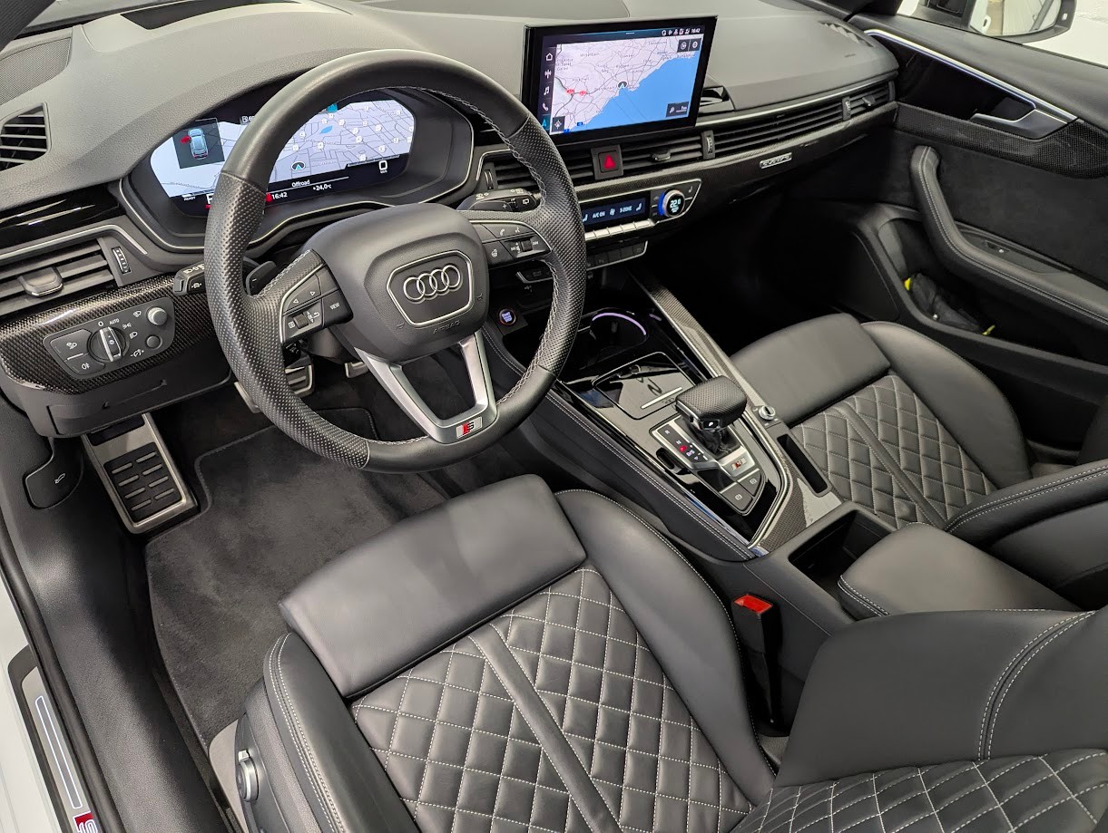 AUDI S4 Avant 3.0 V6 TDI quattro T-Tronic*ALL-BLACK S-SITZE MATRIX 360CAM CARBON ASSISTS 19 ZOLL VIRTUAL*-showroom-element-3