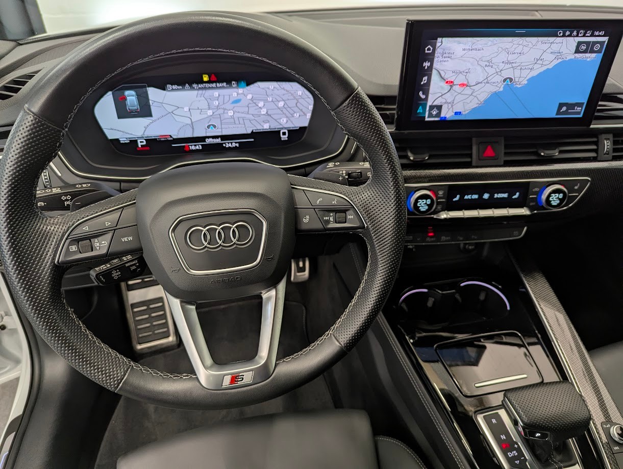 AUDI S4 Avant 3.0 V6 TDI quattro T-Tronic*ALL-BLACK S-SITZE MATRIX 360CAM CARBON ASSISTS 19 ZOLL VIRTUAL*-image-4