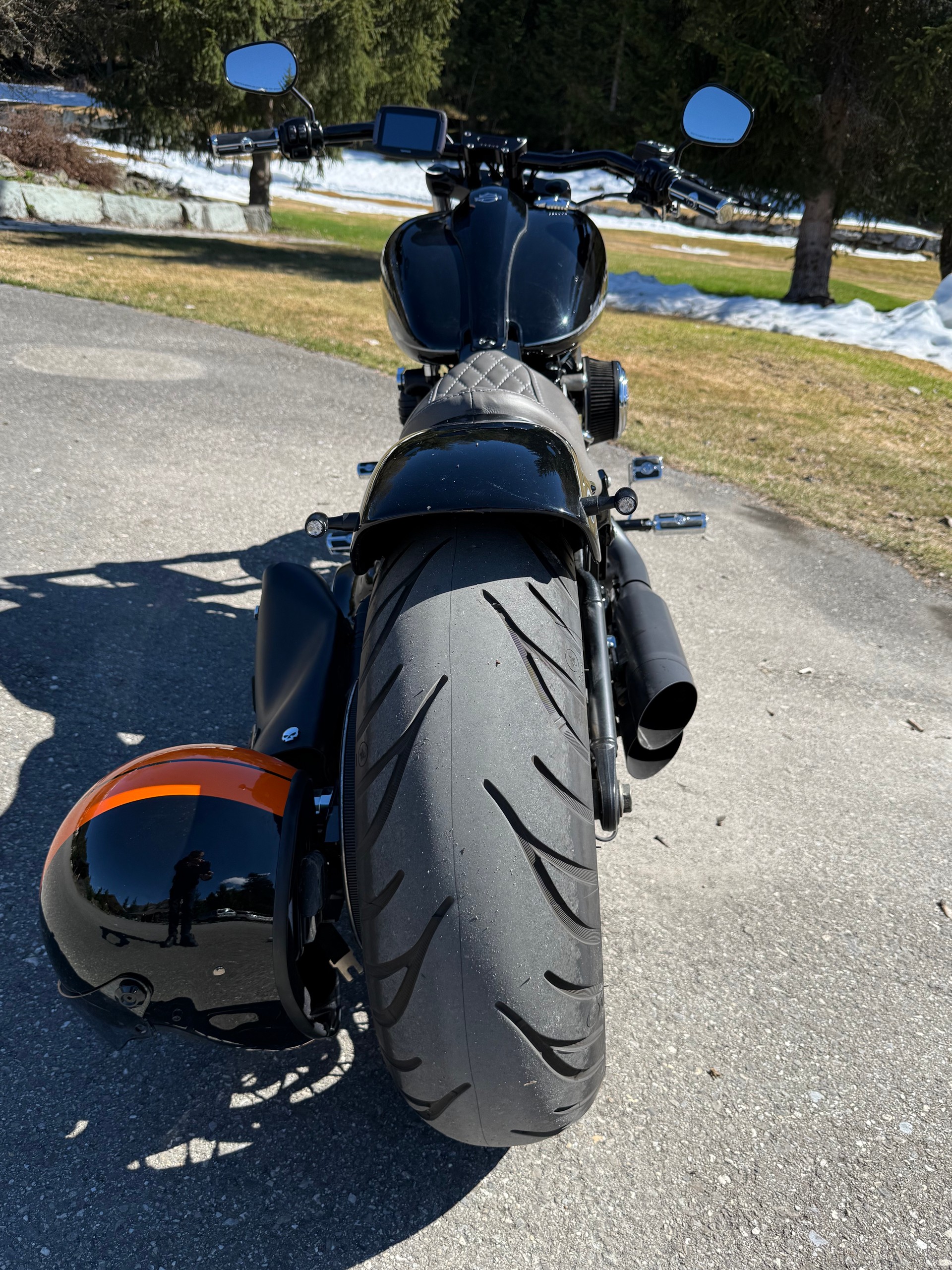 HARLEY-DAVIDSON FXS Blackline Bündner Bike-image-4