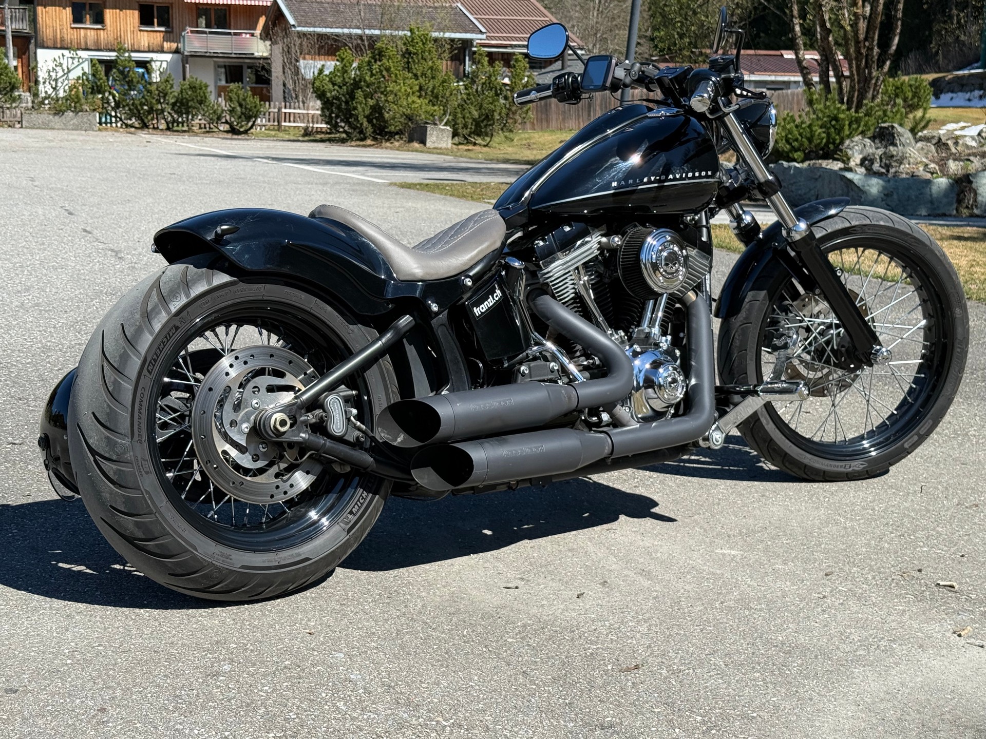 HARLEY-DAVIDSON FXS Blackline Bündner Bike-image-0