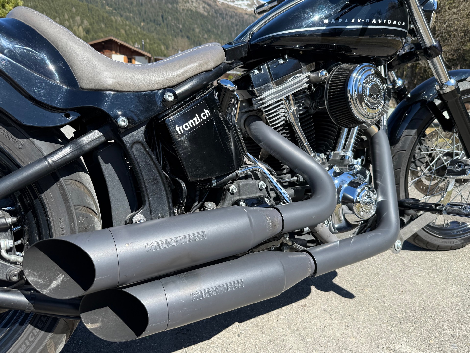 HARLEY-DAVIDSON FXS Blackline Bündner Bike-image-6