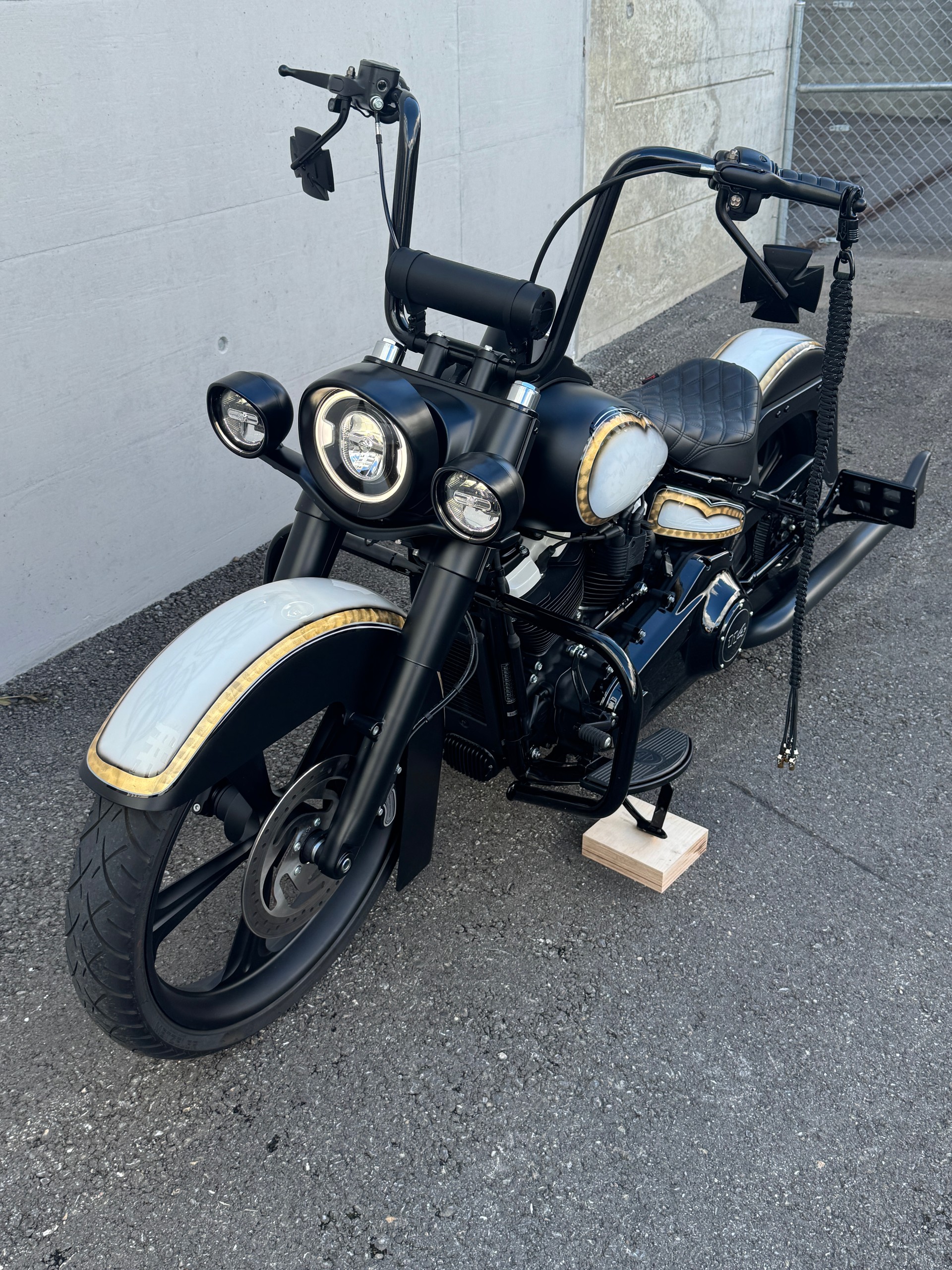 HARLEY-DAVIDSON FXST Softail 107 Chicano im Clubstyle-image-5