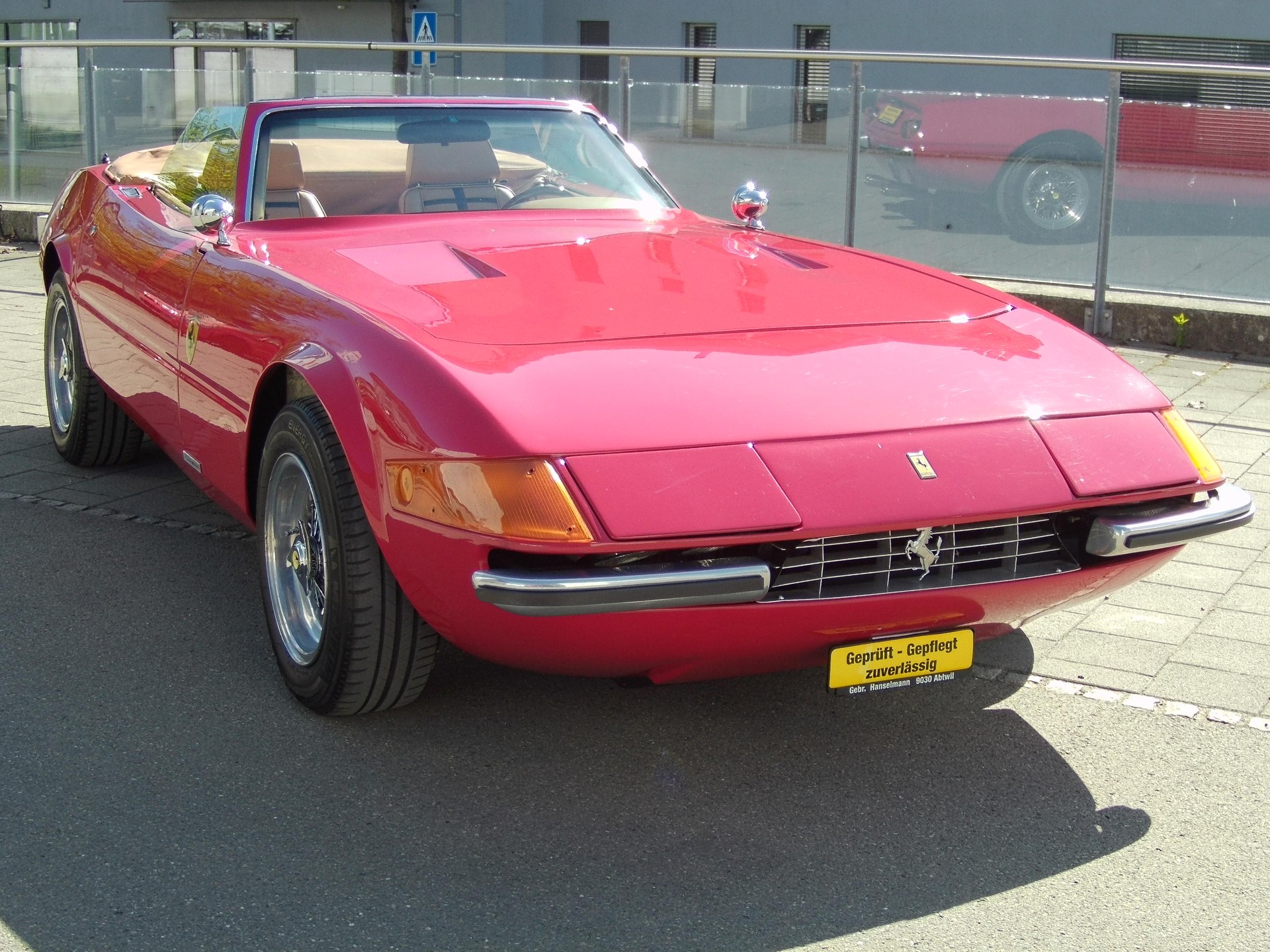 FERRARI Replica Ferrari 365/GTB/4 Daytona mit Veteraneneintrag für 6 Jahre. Letze MFK 05.07.2022-image-13