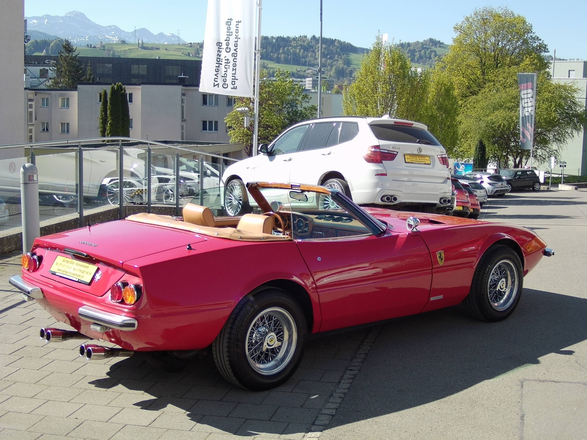 FERRARI Replica Ferrari 365/GTB/4 Daytona mit Veteraneneintrag für 6 Jahre. Letze MFK 05.07.2022-image-9