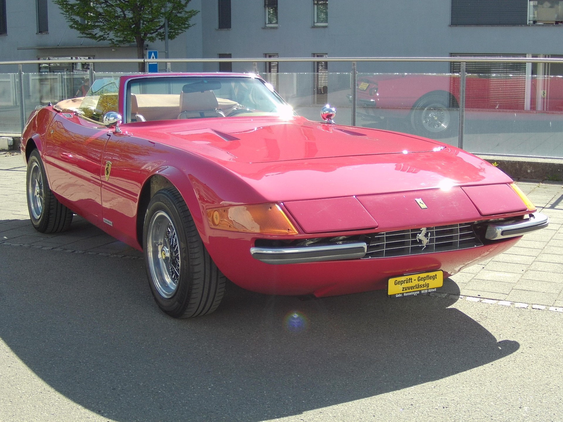 FERRARI Replica Ferrari 365/GTB/4 Daytona mit Veteraneneintrag für 6 Jahre. Letze MFK 05.07.2022-image-1