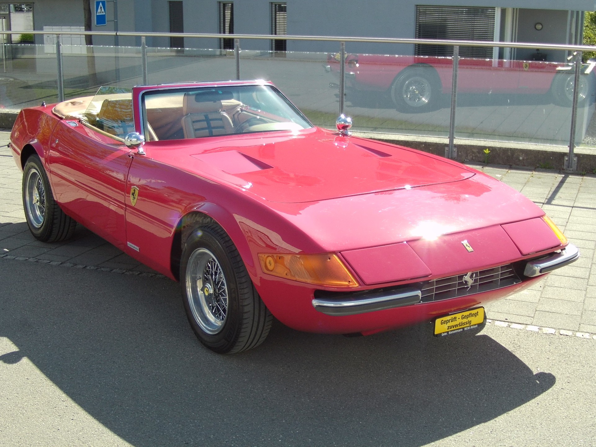 FERRARI Replica Ferrari 365/GTB/4 Daytona mit Veteraneneintrag für 6 Jahre. Letze MFK 05.07.2022-image-14