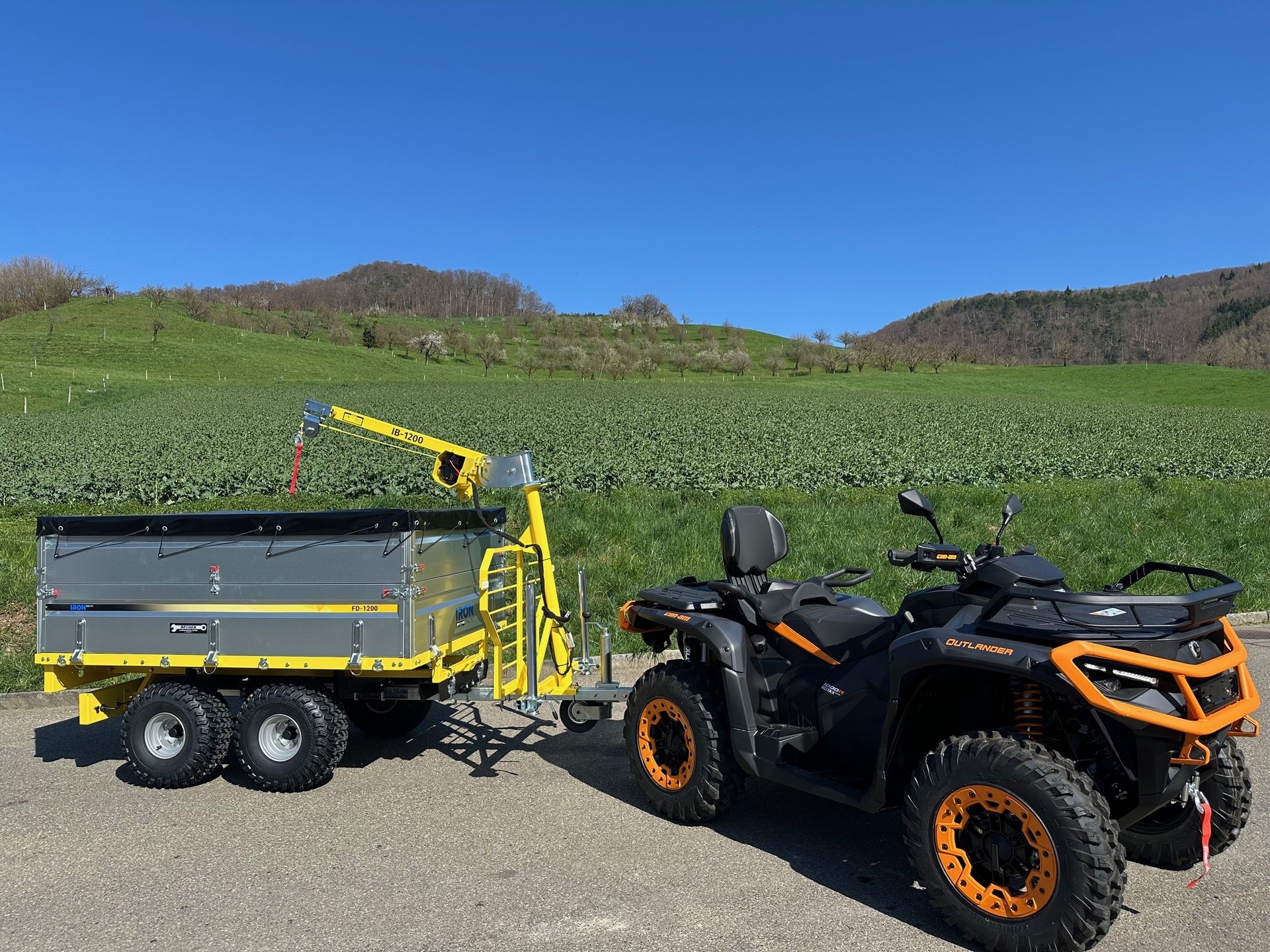 CAN-AM Timber Trailer IB 1200 Flatbed R1A-image-4