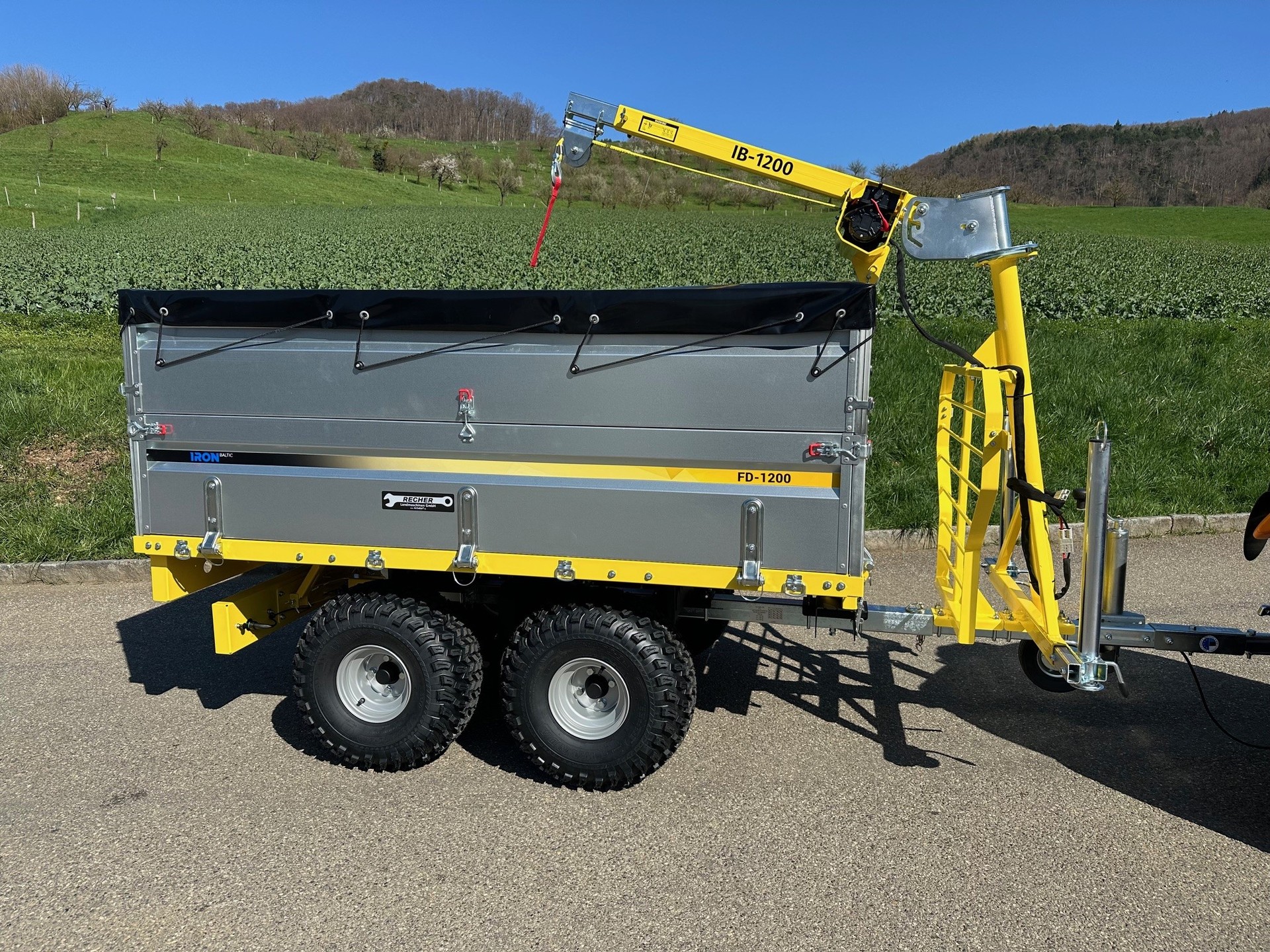 CAN-AM Timber Trailer IB 1200 Flatbed R1A