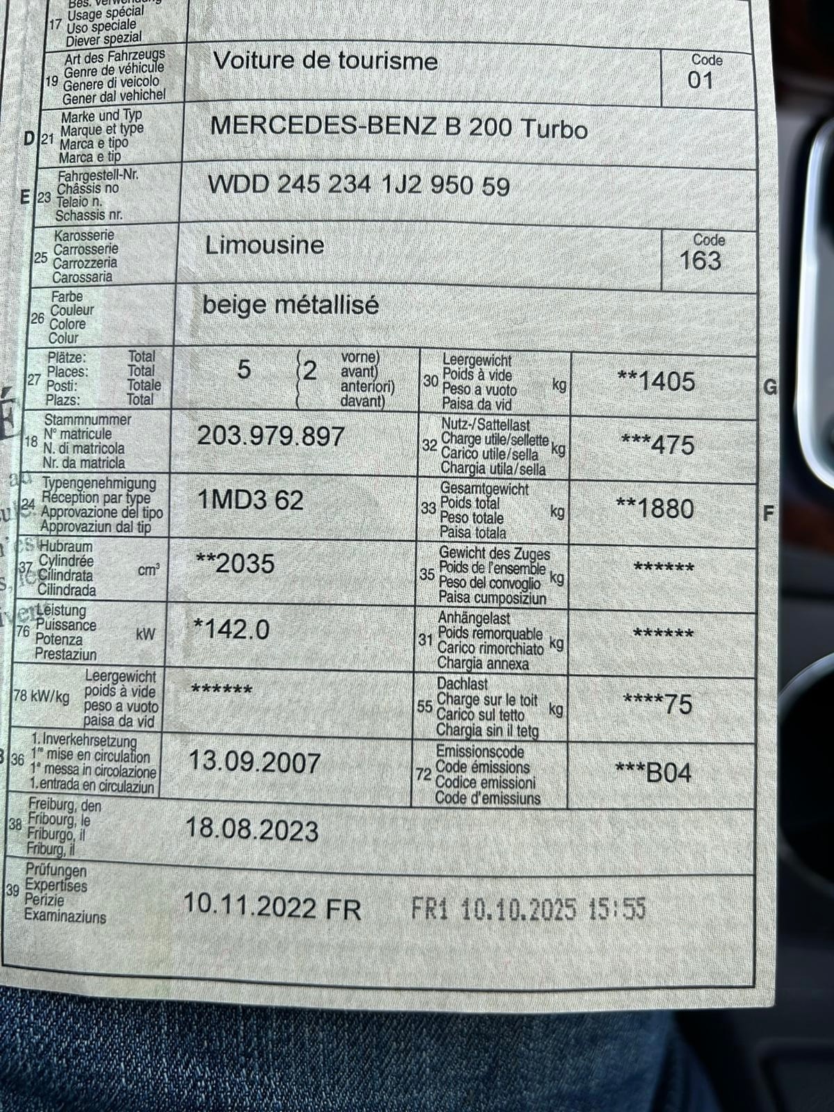 MERCEDES-BENZ B 200 T-image-8