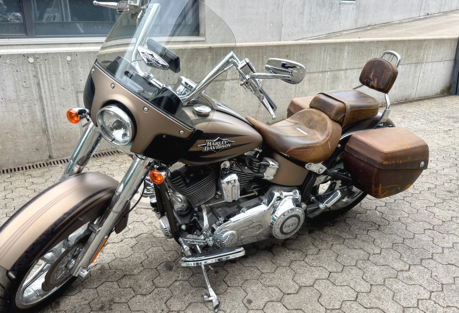 HARLEY-DAVIDSON Harley-Davidson CVO Softail Convertible FLSTSE, 2012, 6’600 km, Jekill & Hyde eingetragen-image-0