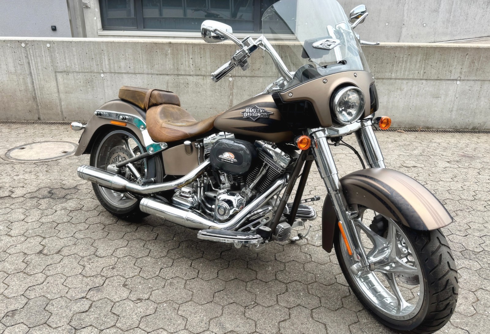 HARLEY-DAVIDSON Harley-Davidson CVO Softail Convertible FLSTSE, 2012, 6’600 km, Jekill & Hyde eingetragen-image-3
