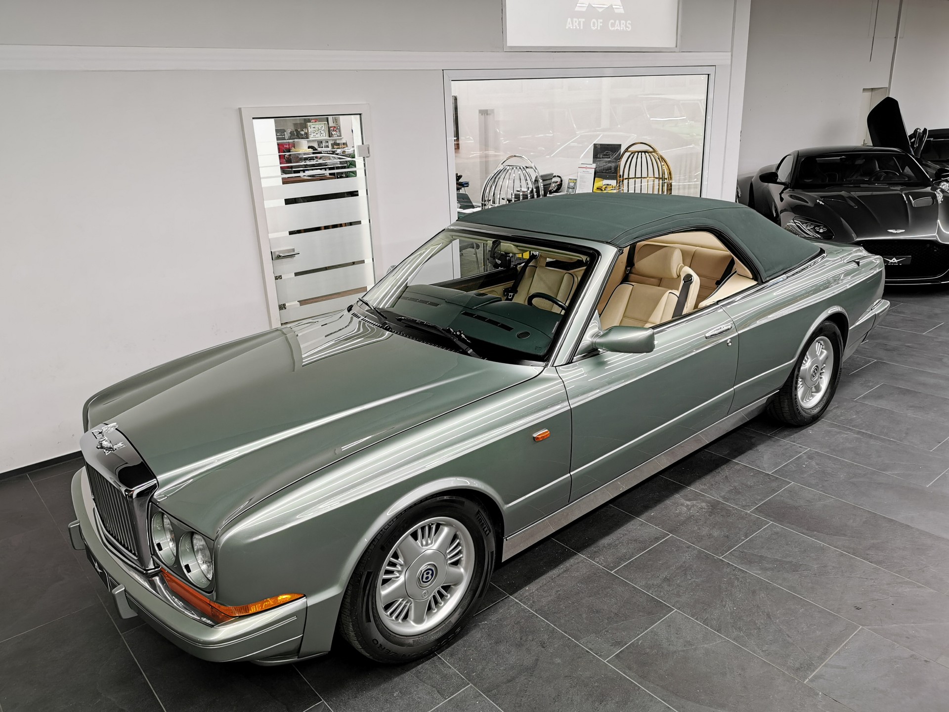 BENTLEY AZURE 1. SERIE OHNE ELEKTRONIK VOLL PERFEKT AB VETERANENPRÜFUNG OLDTIMER AURORA GRÜN AB SERVICE NÄCHSTE MFK IN 7 JAHREN!