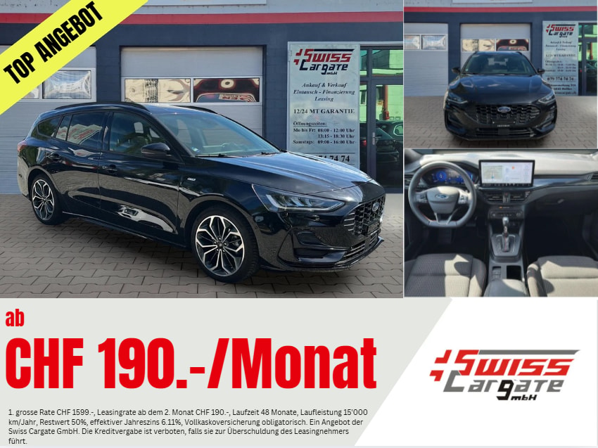 FORD Focus 1.0 MHEV ST-Line Automat 155PS