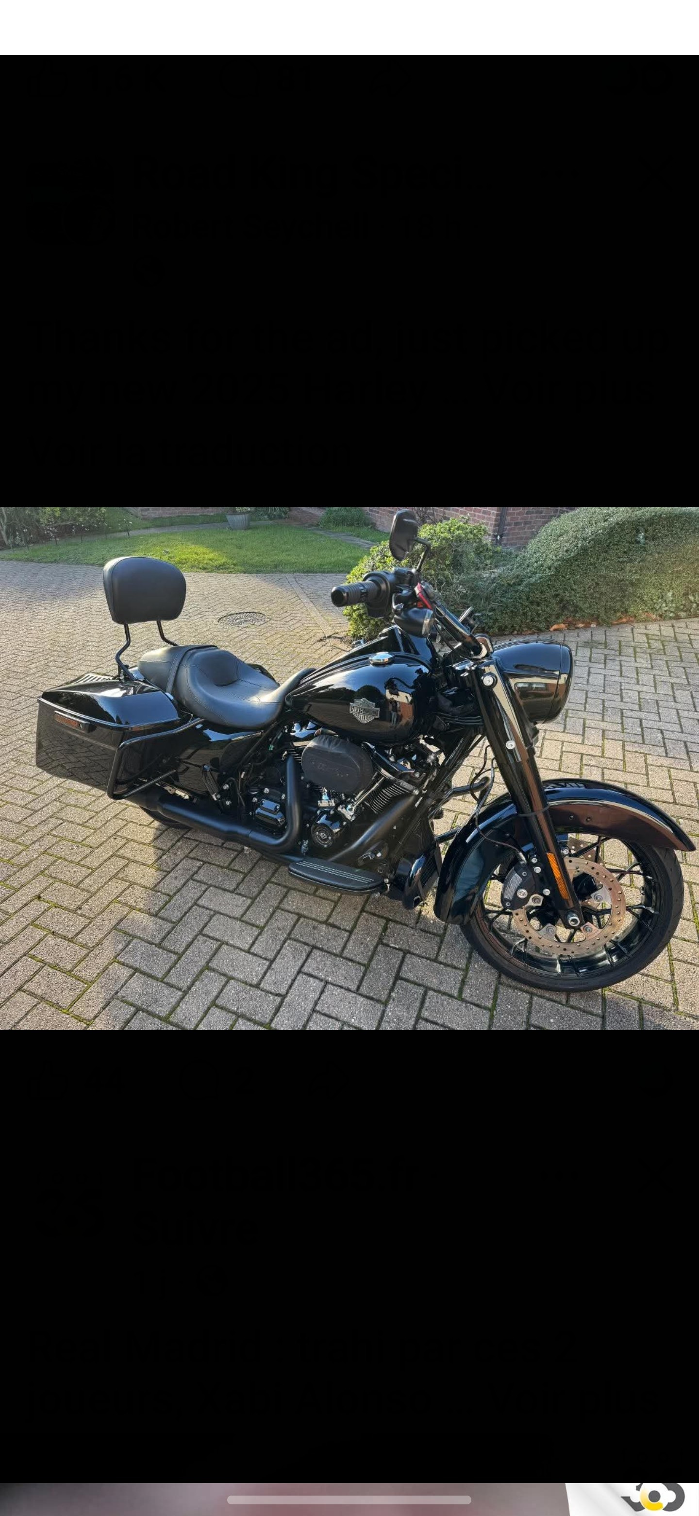 HARLEY-DAVIDSON FLHRXS Road King Special 114 ABS