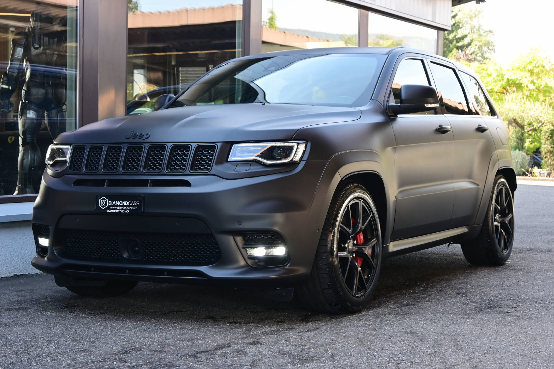 JEEP Grand Cherokee 6.4 V8 HEMI SRT8 *Matt Black*Carbon Interieur*
