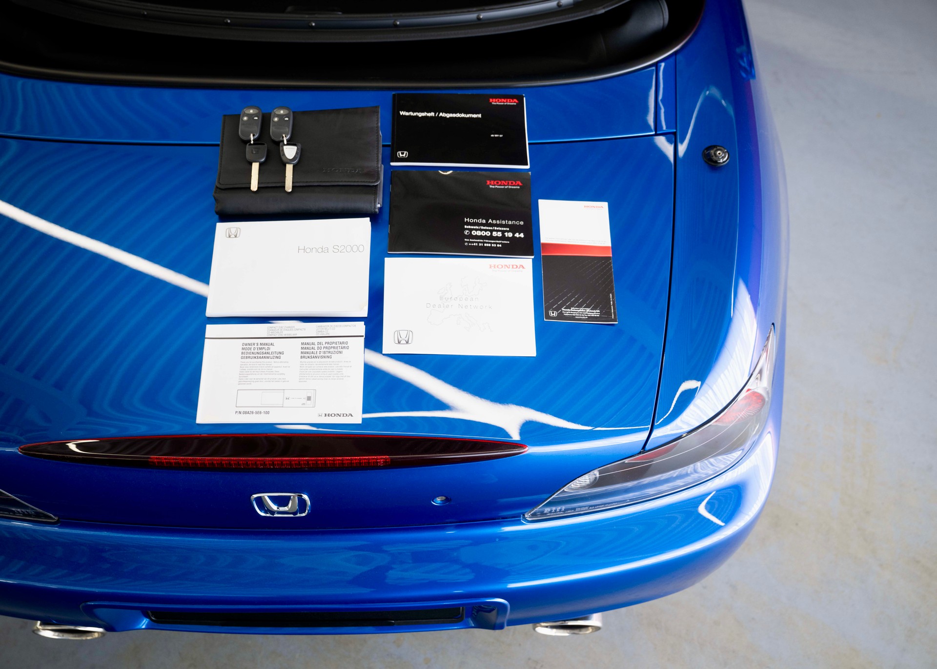HONDA S2000 Bermuda Blue (Facelift, Swiss car, 2nd hand, certified very low mileage, full service history, 1st paint)-image-31