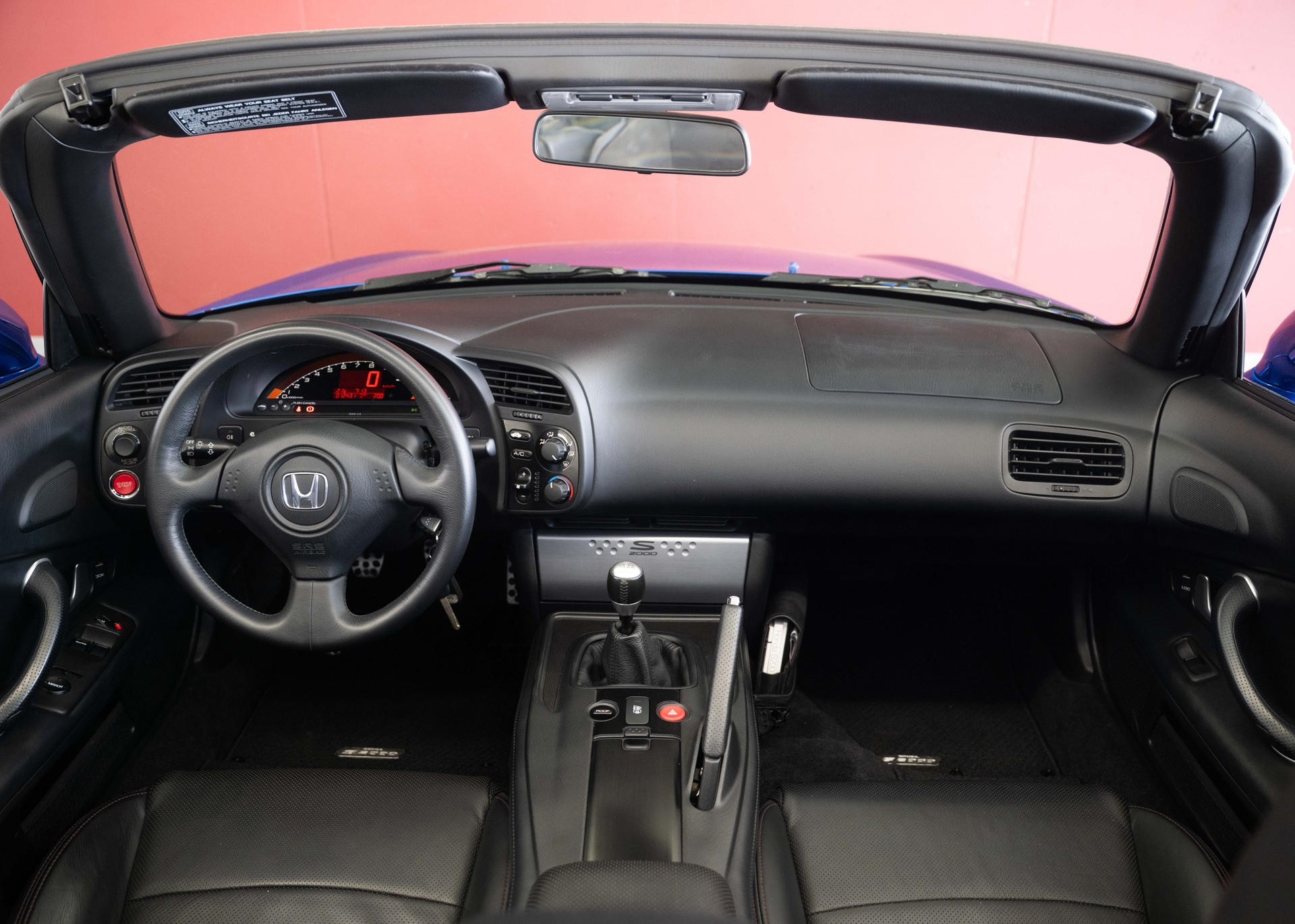 HONDA S2000 Bermuda Blue (Facelift, Swiss car, 2nd hand, certified very low mileage, full service history, 1st paint)-image-17