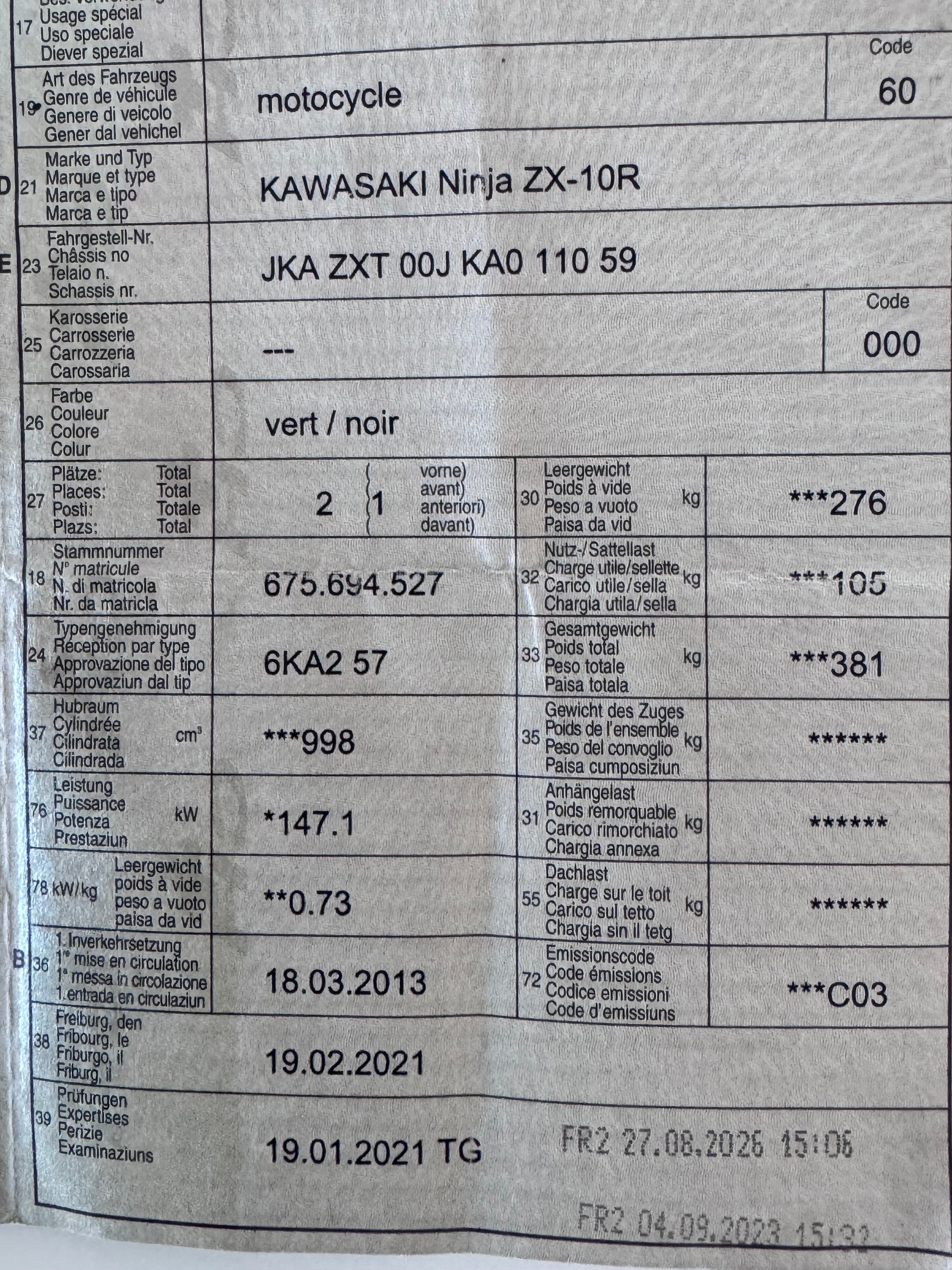 KAWASAKI Ninja ZX-10R ABS-image-11
