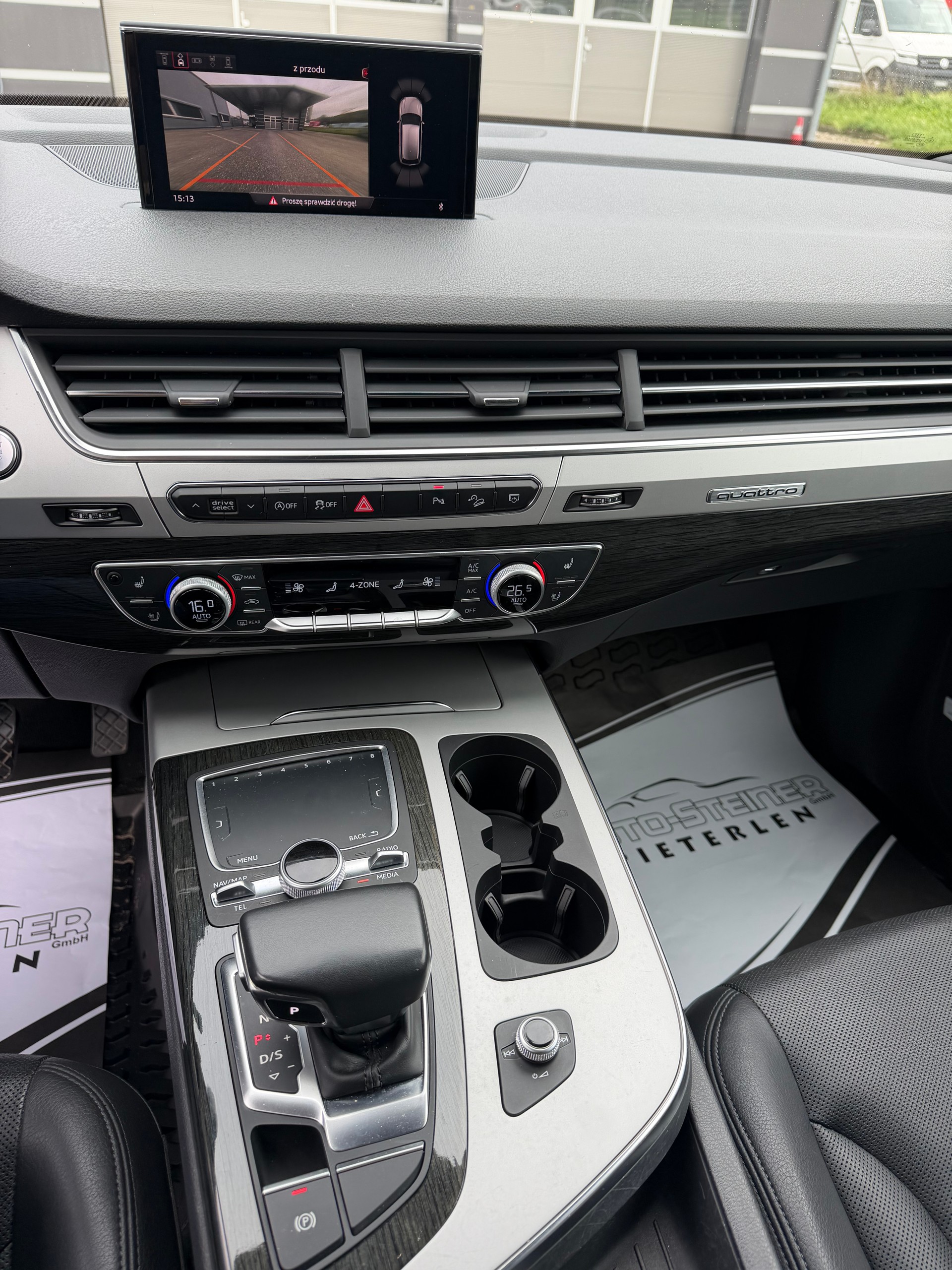 AUDI S-LINE !! Q7 3.0 TFSI " 2018" QUATTRO MIT 7 SITZPLÄTZE" TIPTRONIC 333 PS BENZIN. AB MFK. AB SERVICE. MIT AHK 3500 KG .-image-29