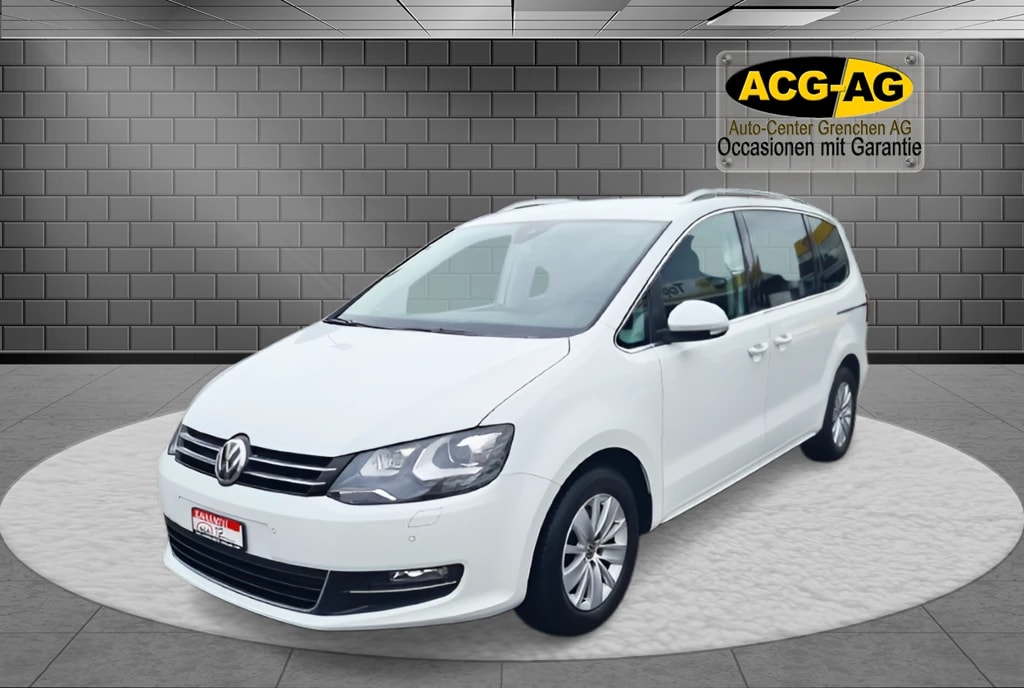 VW Sharan 2.0 TDI BMT Highline 4Motion DSG ** Alcantara-Leder ** Gr-Navi ** RF-Kamera ** ACC ** Totwinkel-Assistent ** Ab MFK-showroom-element-2