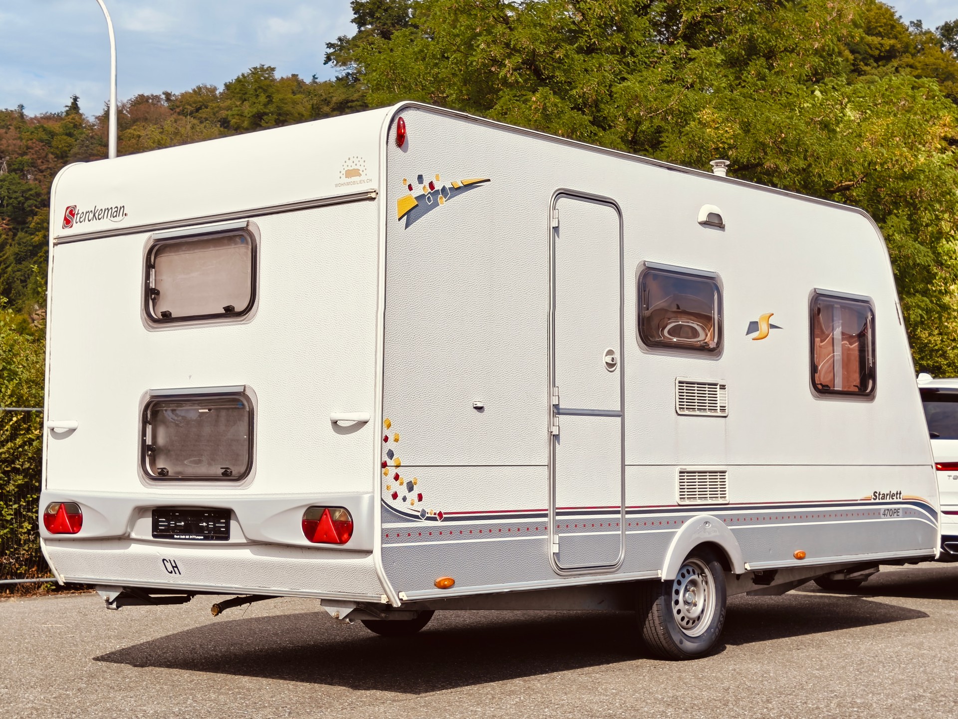 STERCKEMAN Starlett 470 PE -- Etagenbetten -- Vorzelt -- Veloträger-showroom-element-3