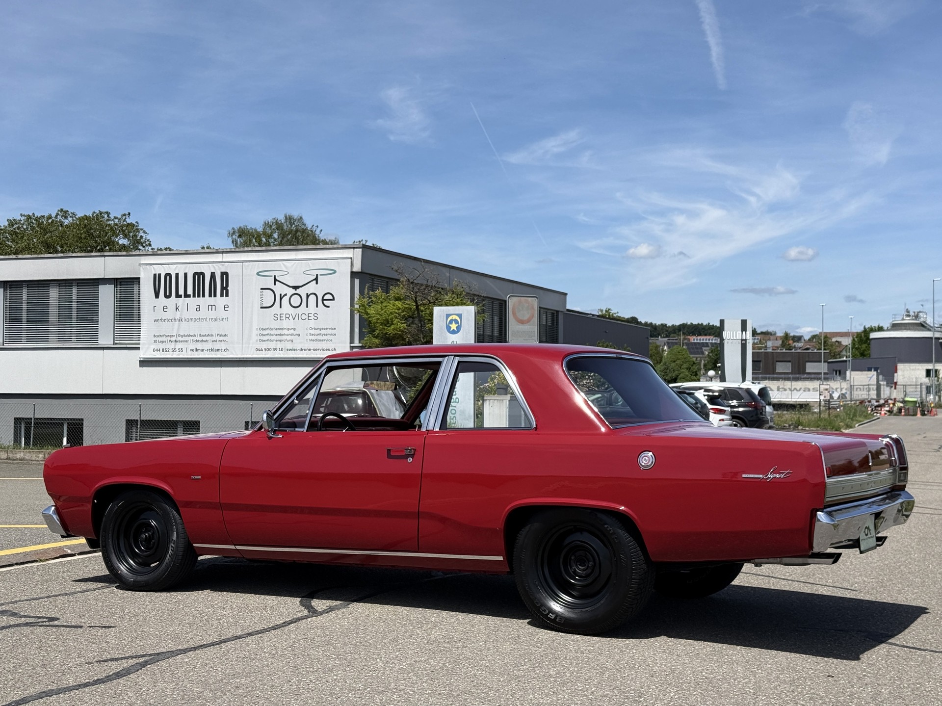 PLYMOUTH Valiant Signet 2-door 273ci 4bbl V8 - *EXTREM SELTENER 2-DOOR VALIANT V8* - *CH-FAHRZEUG* - *VETERAN-MFK BIS 2031*-image-5