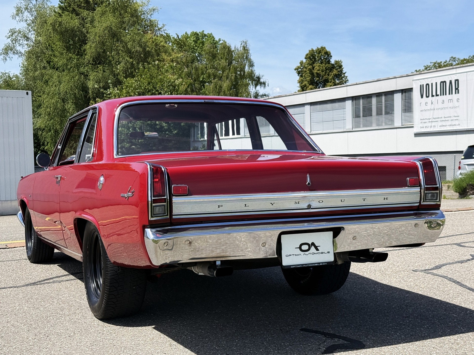 PLYMOUTH Valiant Signet 2-door 273ci 4bbl V8 - *EXTREM SELTENER 2-DOOR VALIANT V8* - *CH-FAHRZEUG* - *VETERAN-MFK BIS 2031*-image-7