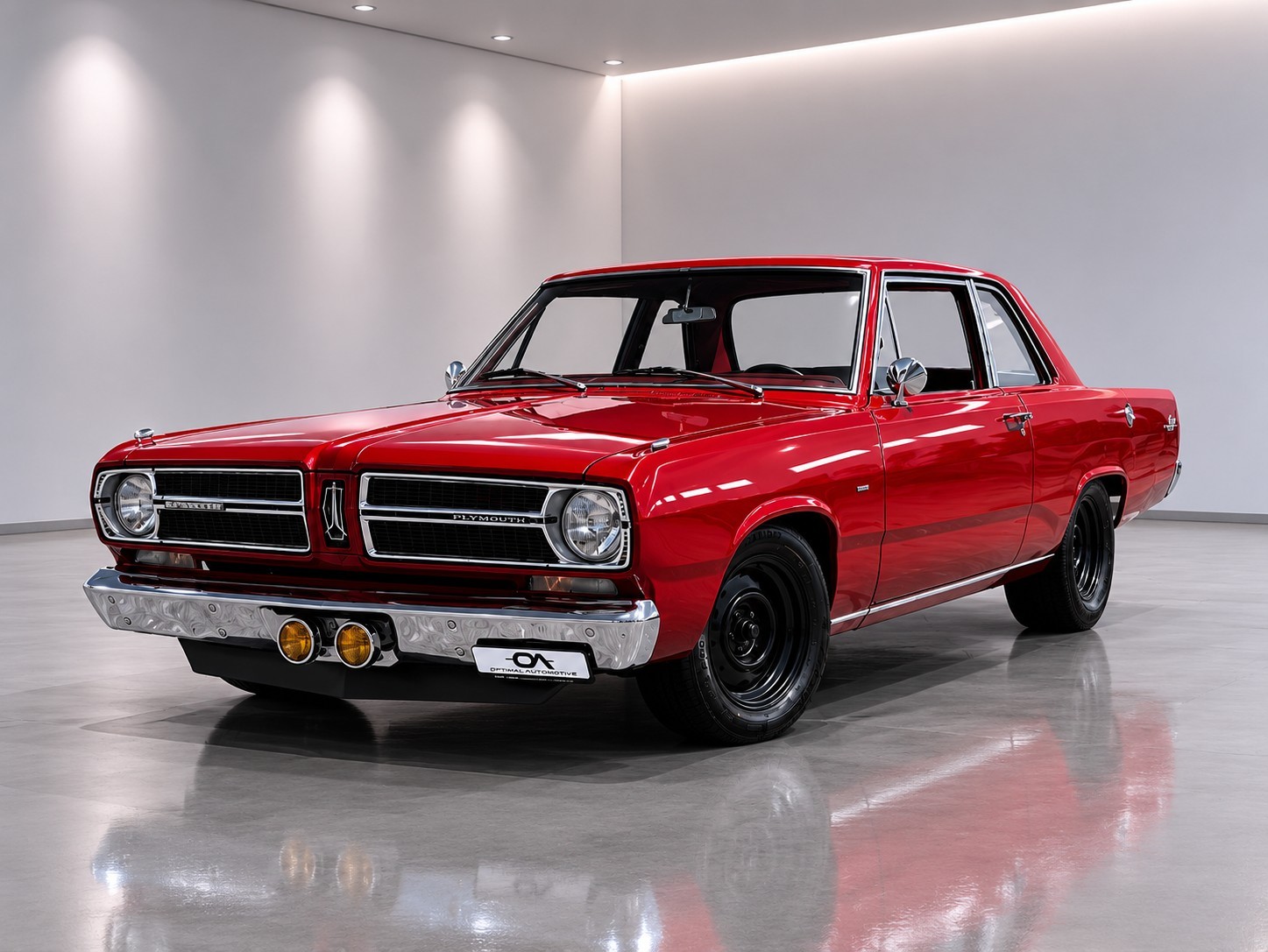 PLYMOUTH Valiant Signet 2-door 273ci 4bbl V8 - *EXTREM SELTENER 2-DOOR VALIANT V8* - *CH-FAHRZEUG* - *VETERAN-MFK BIS 2031*