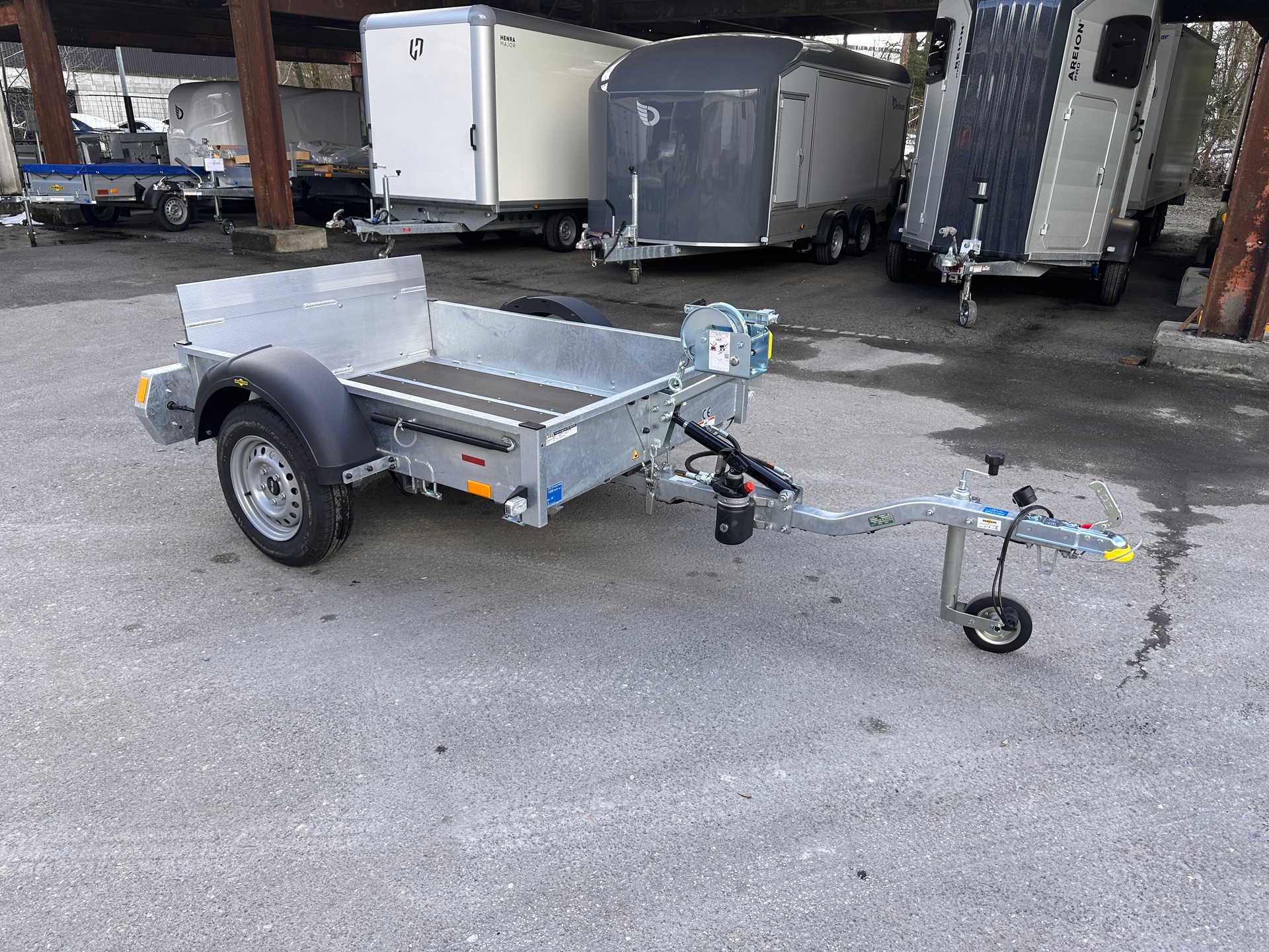 WENK BS 1866 / Rüttelplattentransporter