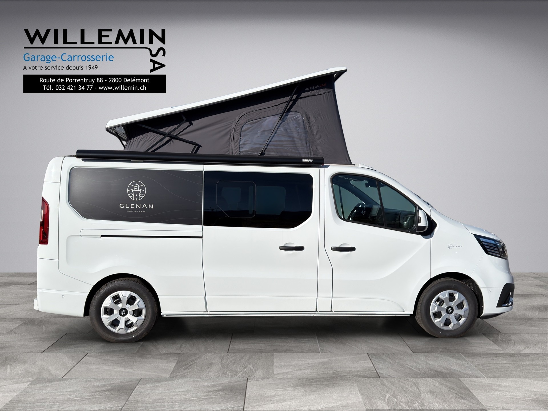 RENAULT Glénan HorizonVan UP L2 170PS Automatique (EAG9) 7 places (Batterie Lithium & Chauffage Diesel)-image-1