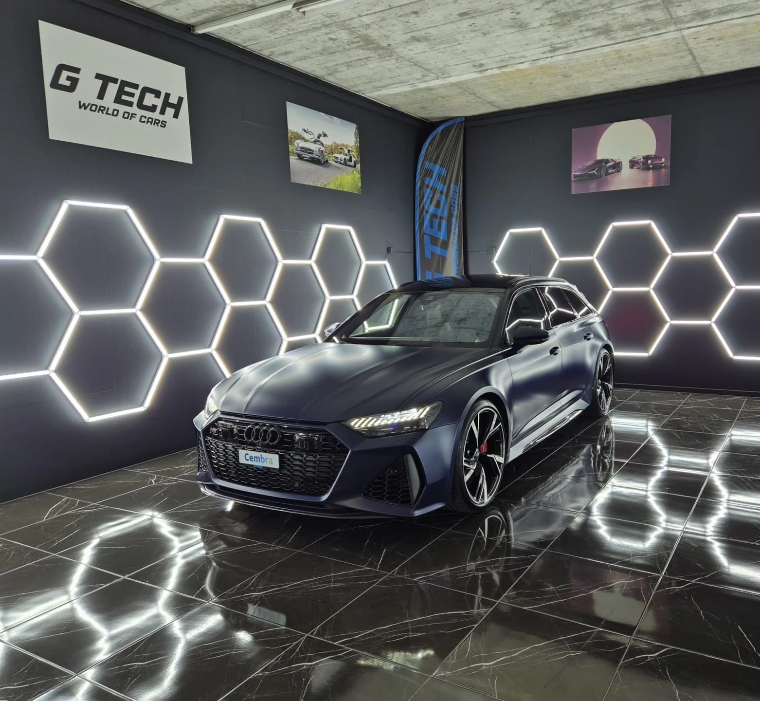 AUDI RS6 Avant 4.0 TFSI V8 quattro Sonderlackierung Blau Matt