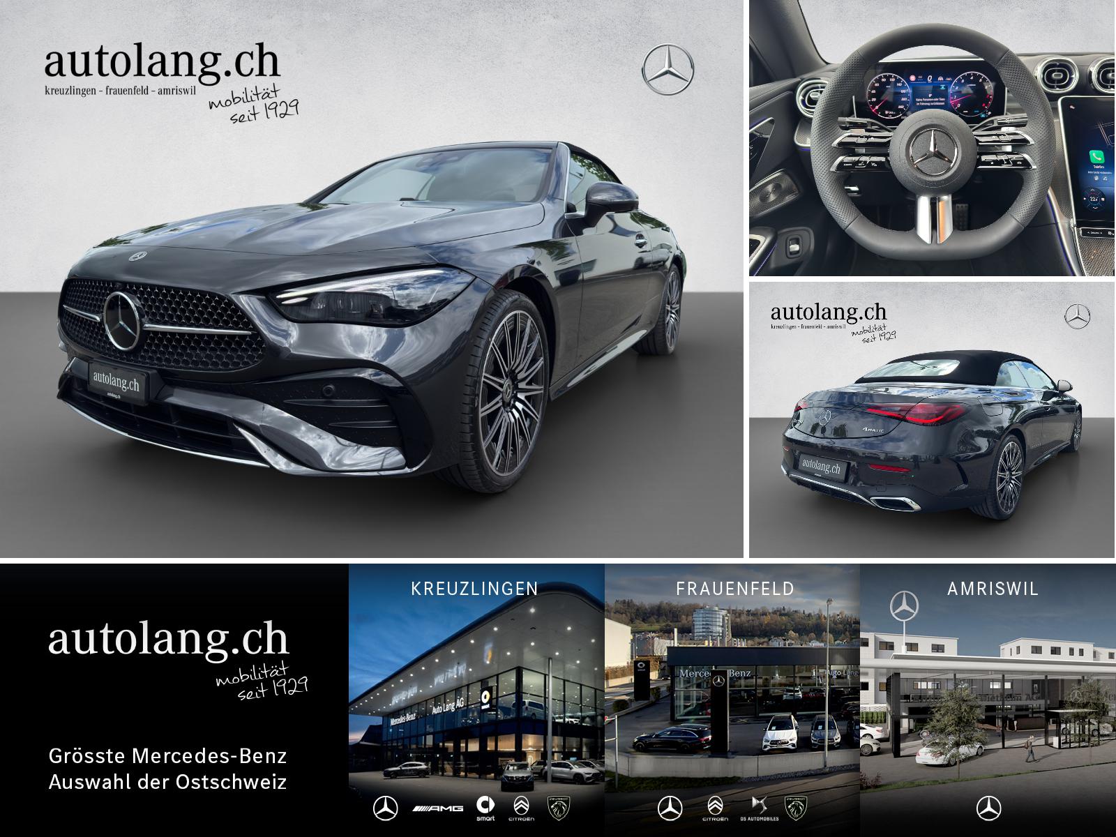 MERCEDES-BENZ CLE 300 AMG Line 4Matic Cabriolet