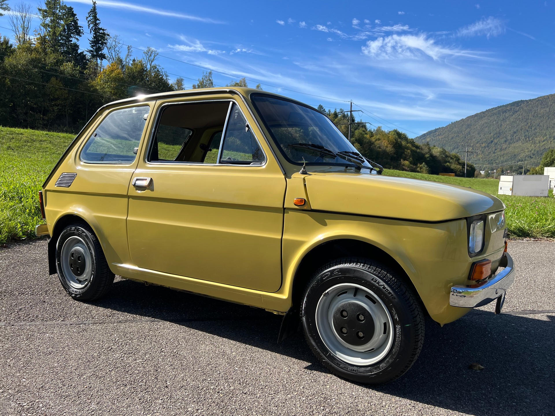 FIAT FIAT 126 A1 MIT NUR 30`000 KM. ÜBER 9000.- INVESTIERT !! FAST WIE NEU !! LÄUFT TOP !! KEIN ROST !!-image-12