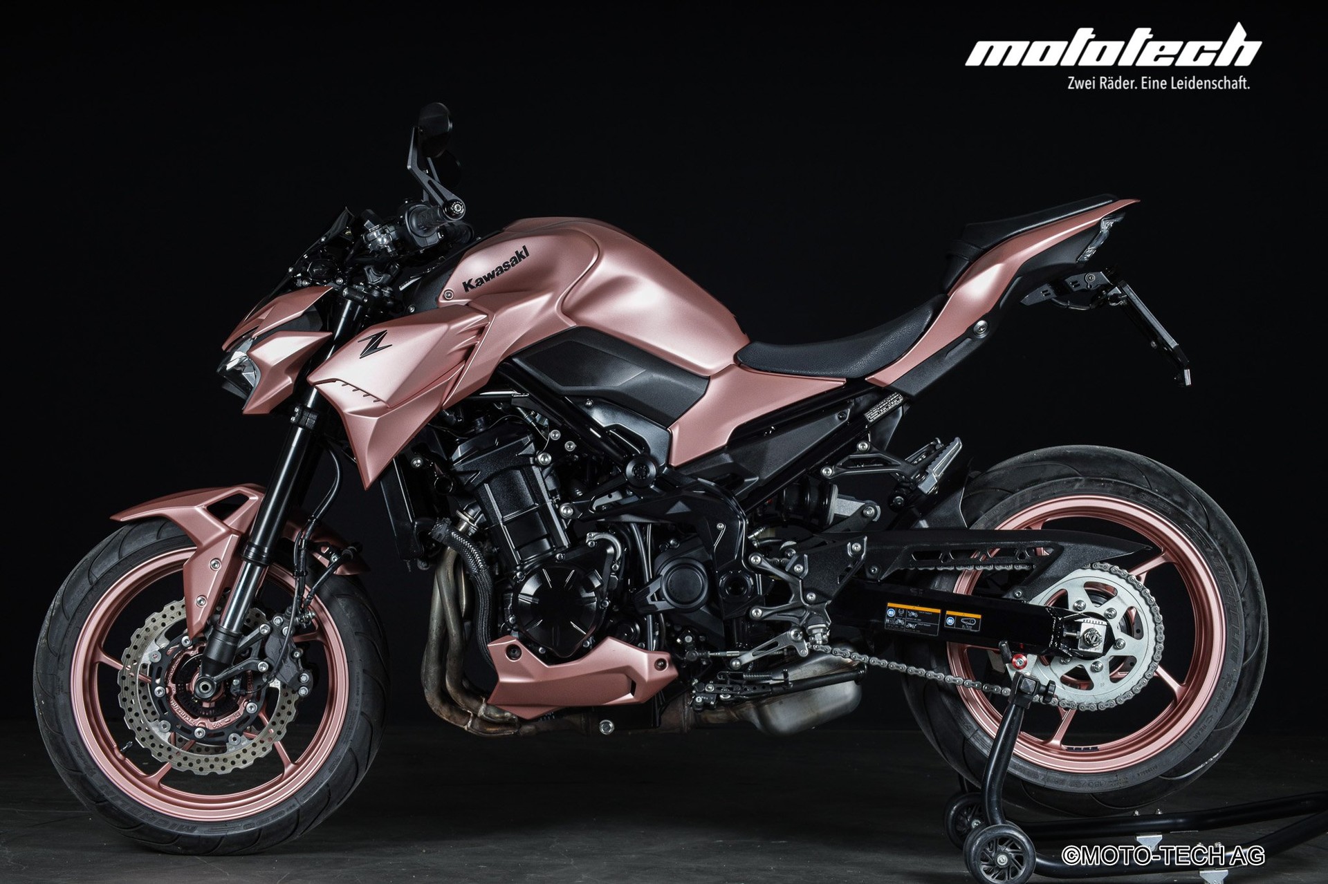 KAWASAKI Z 900 (35kW) BRONZE PINK STAGE 1-image-4
