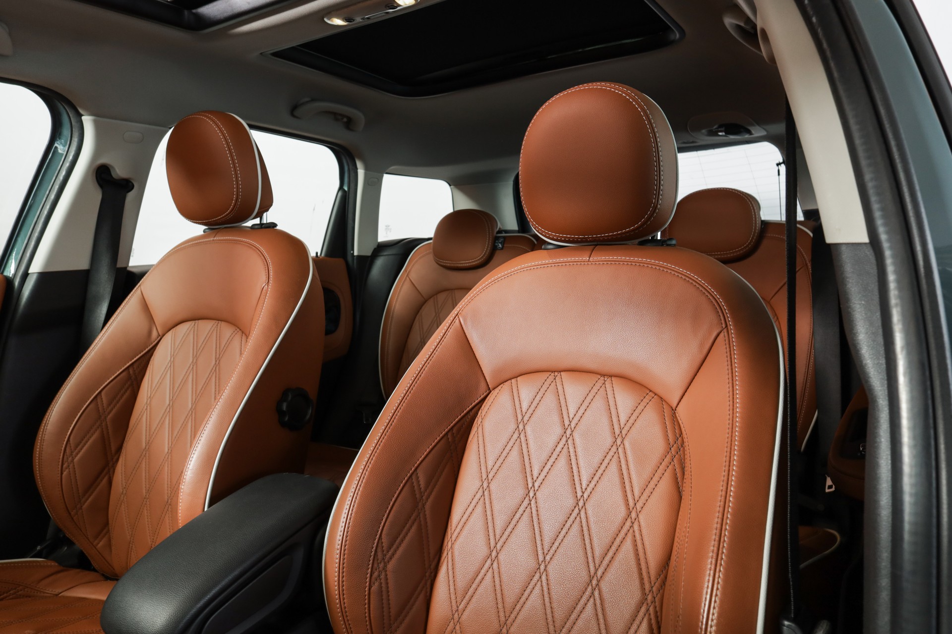 MINI Countryman Cooper S ALL4 Steptronic • Sage Green• Cuir Chester Malt Brown • Toit panoramique-image-8