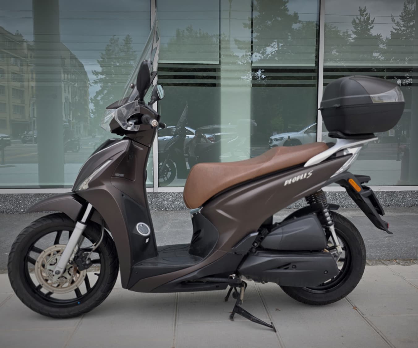 KYMCO People S 125i ABS Topcase/Windschild-image-1