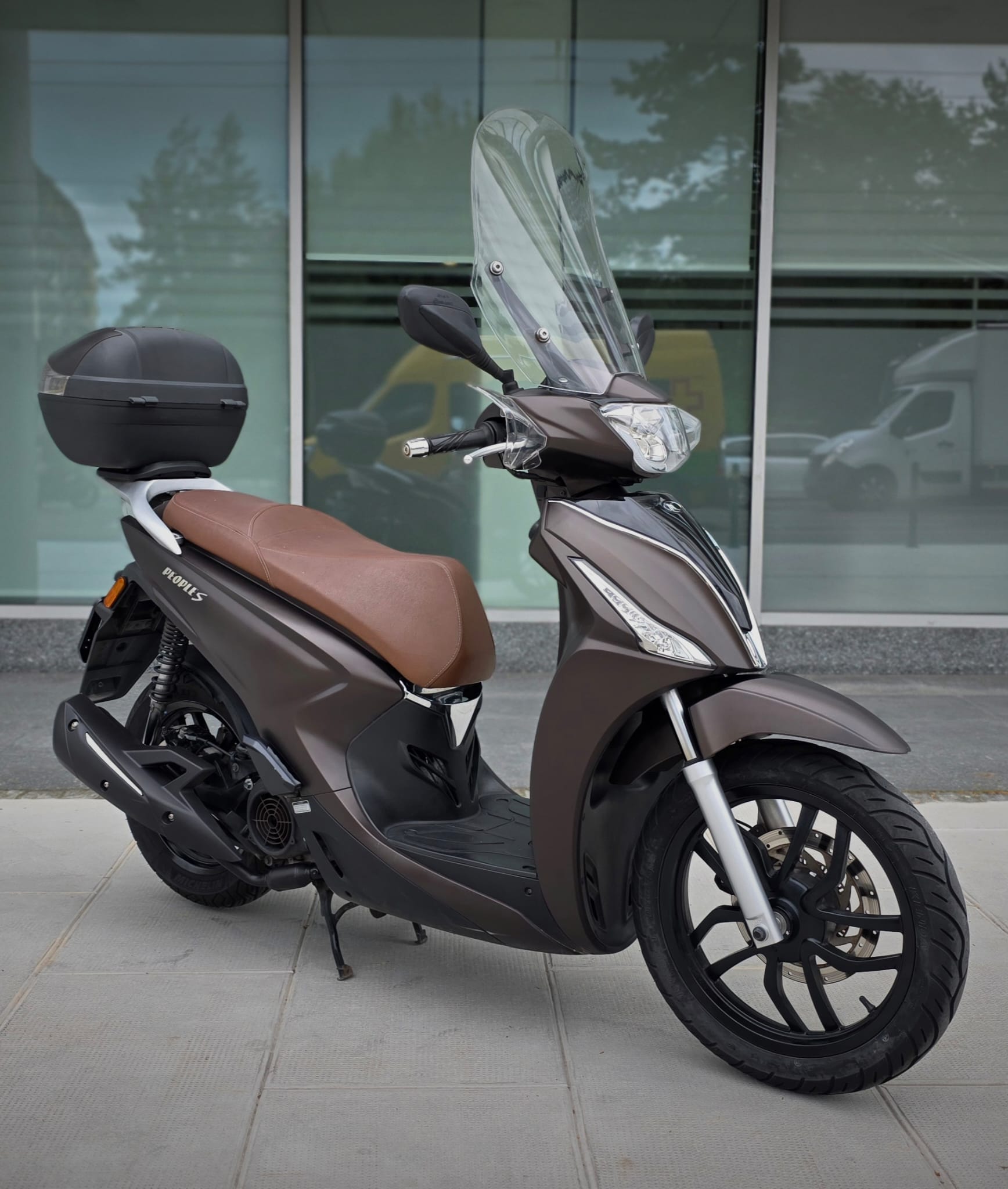 KYMCO People S 125i ABS Topcase/Windschild-image-2