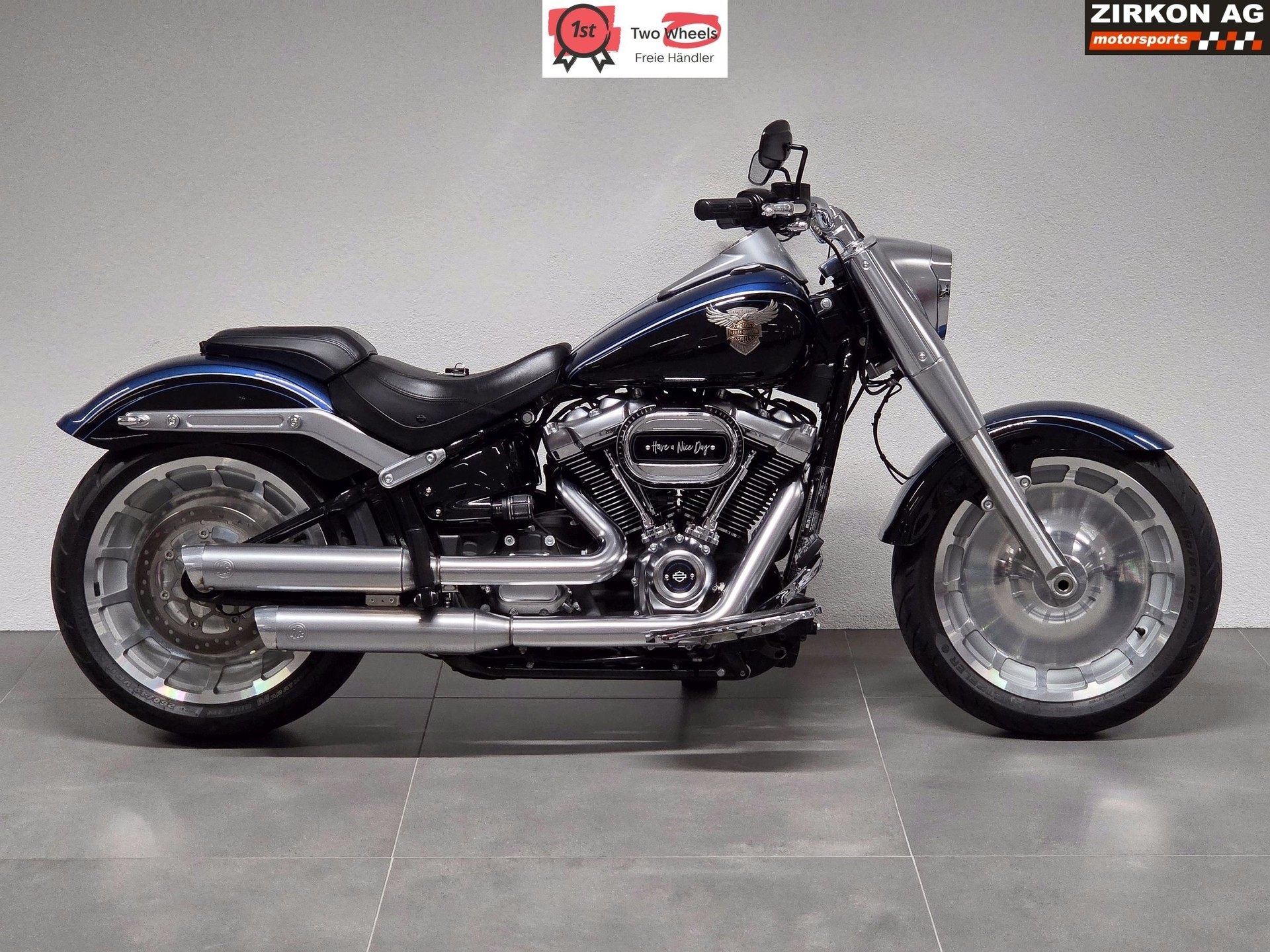 HARLEY-DAVIDSON FLFBS Fat Boy 114 ABS Anniversary Edition | Kess Tech-image-0
