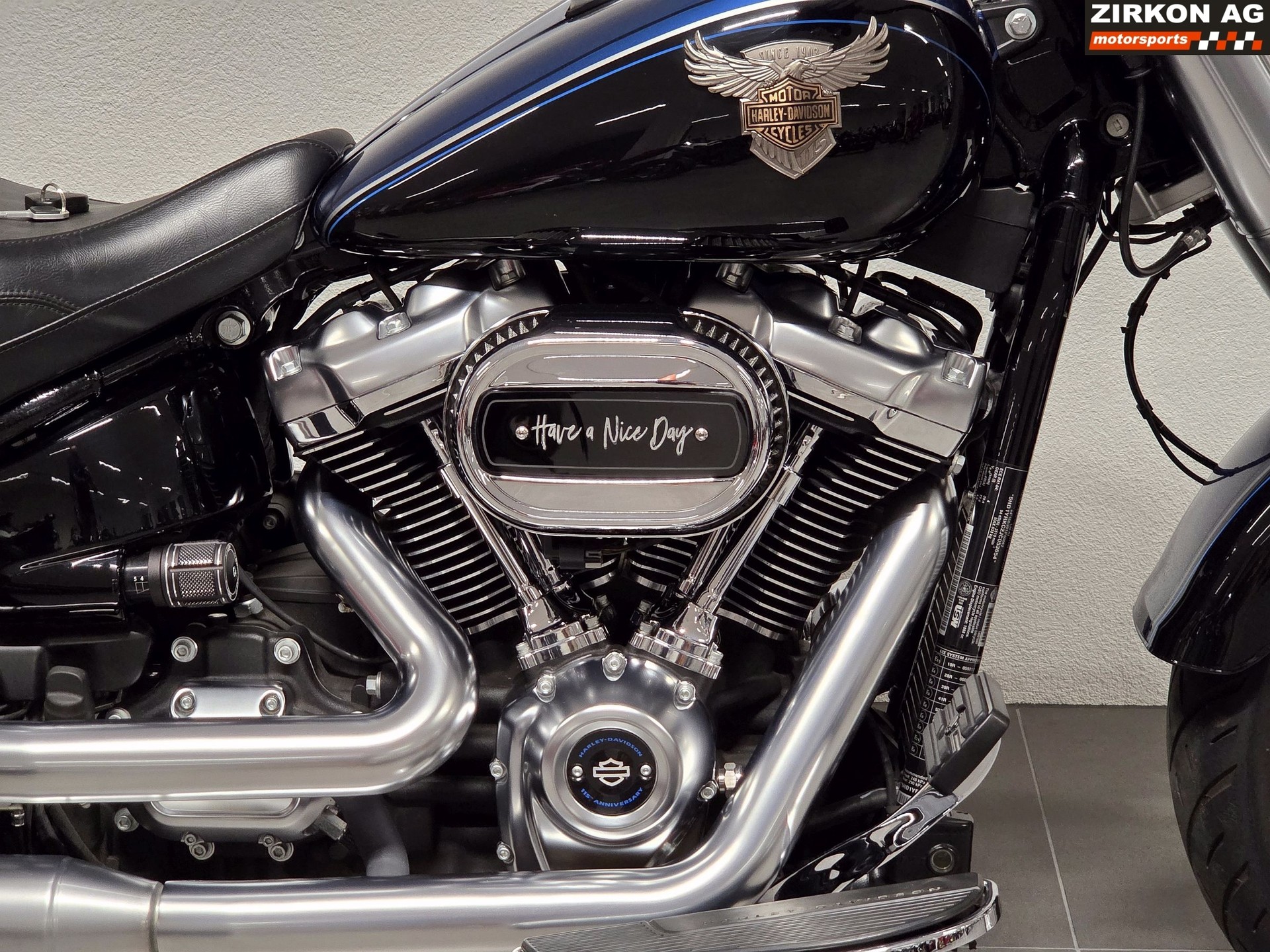 HARLEY-DAVIDSON FLFBS Fat Boy 114 ABS Anniversary Edition | Kess Tech-image-4