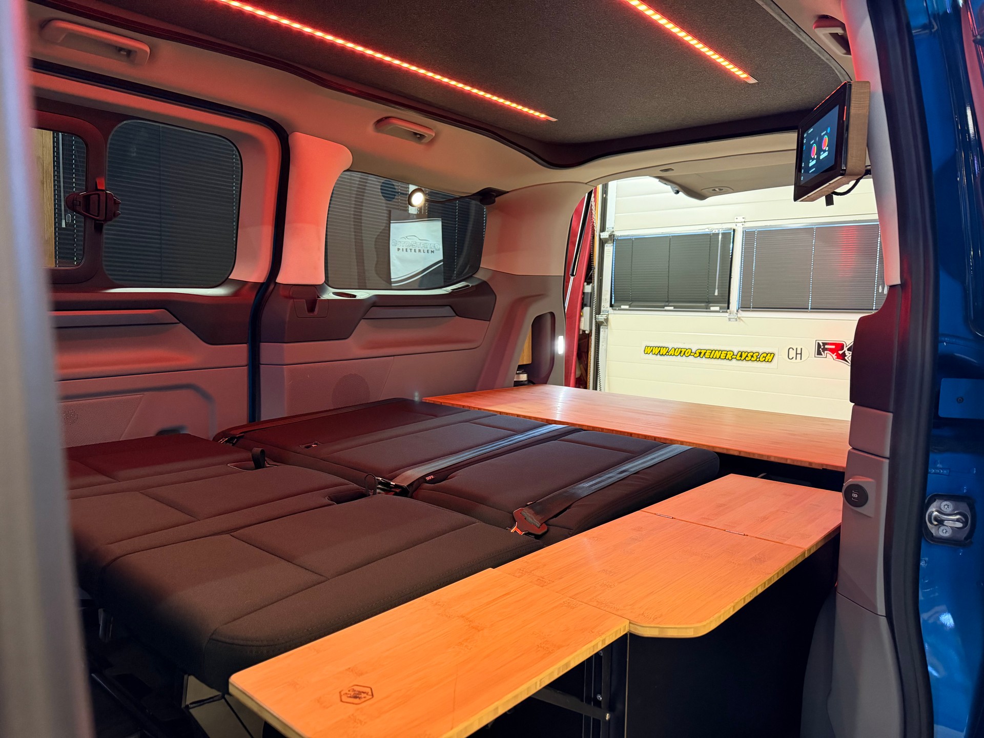 FORD TOURNEO CUSTOM "VANEXT" 4X4 5 PLÄTZER CAMPER "HÖHER" 170 PS DIESEL "SPEZIAL AUFBAU" MIT MFK CH !! MIT AHK.-image-59