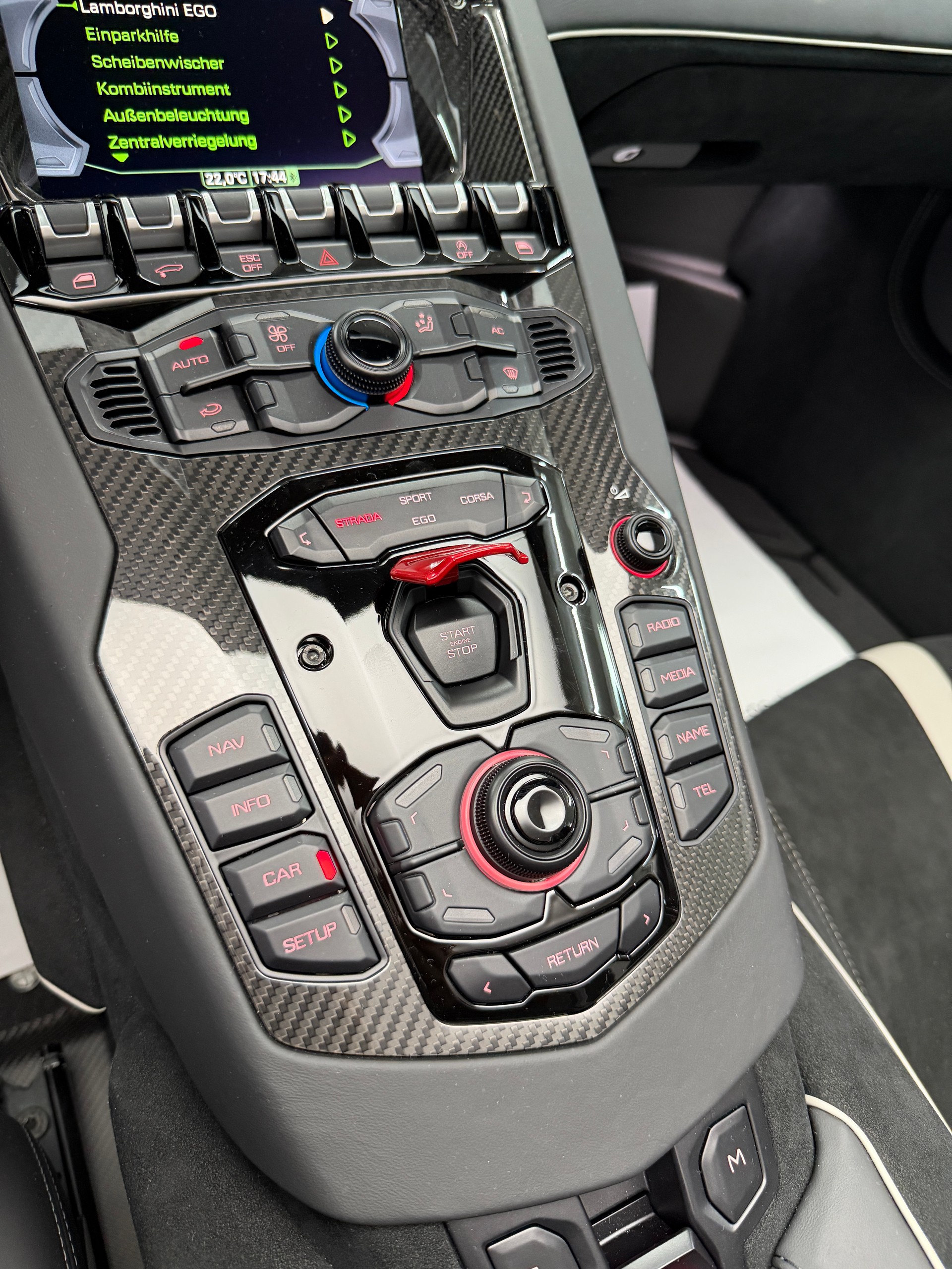 LAMBORGHINI Aventador LP770-4 SVJ Grigio Acheso Matt Roadster ISR ( 1 di 800 )-image-20