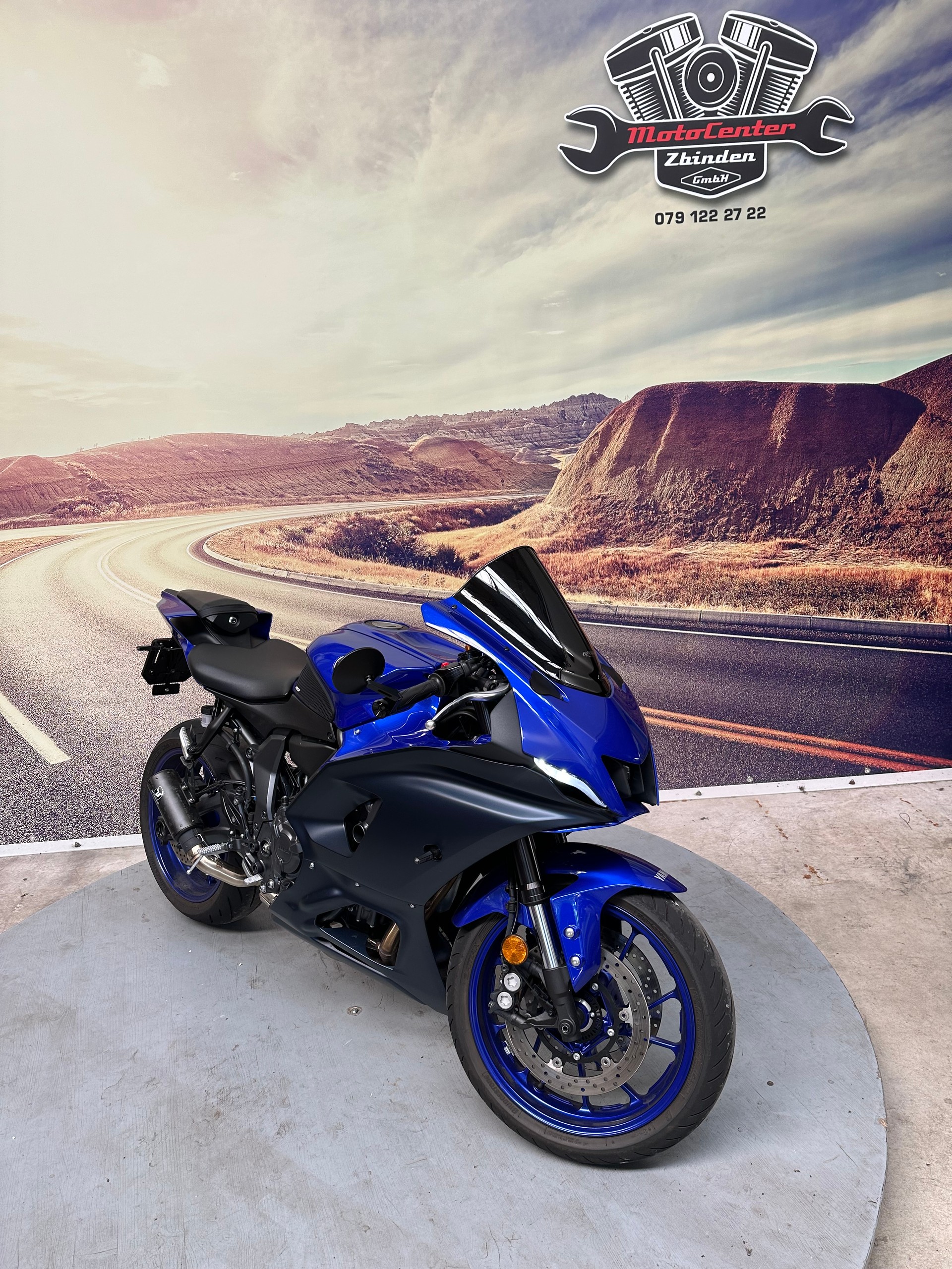 YAMAHA YZF-R7 (35kW) mit IXRace Auspuff-image-1