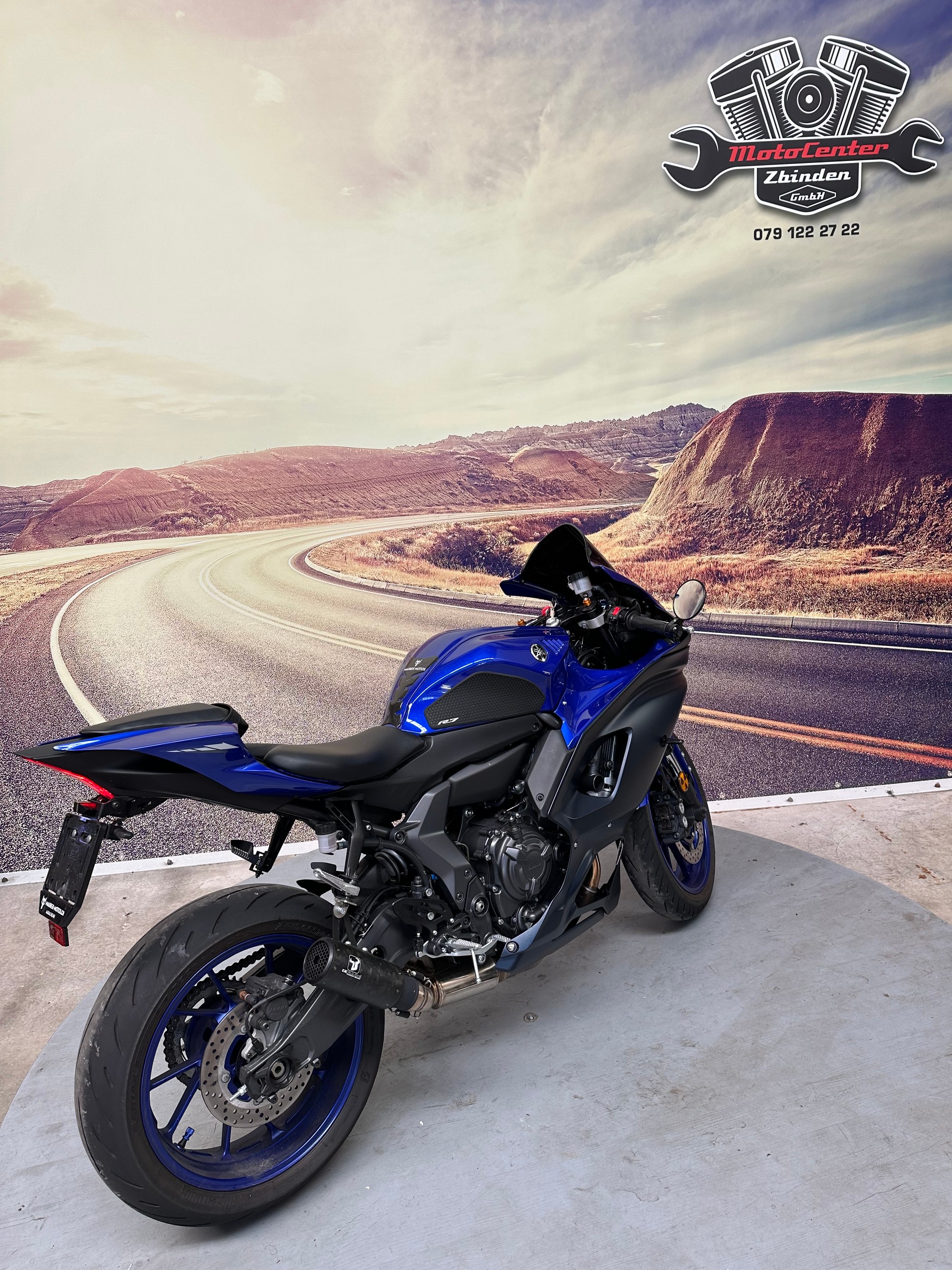 YAMAHA YZF-R7 (35kW) mit IXRace Auspuff-image-6